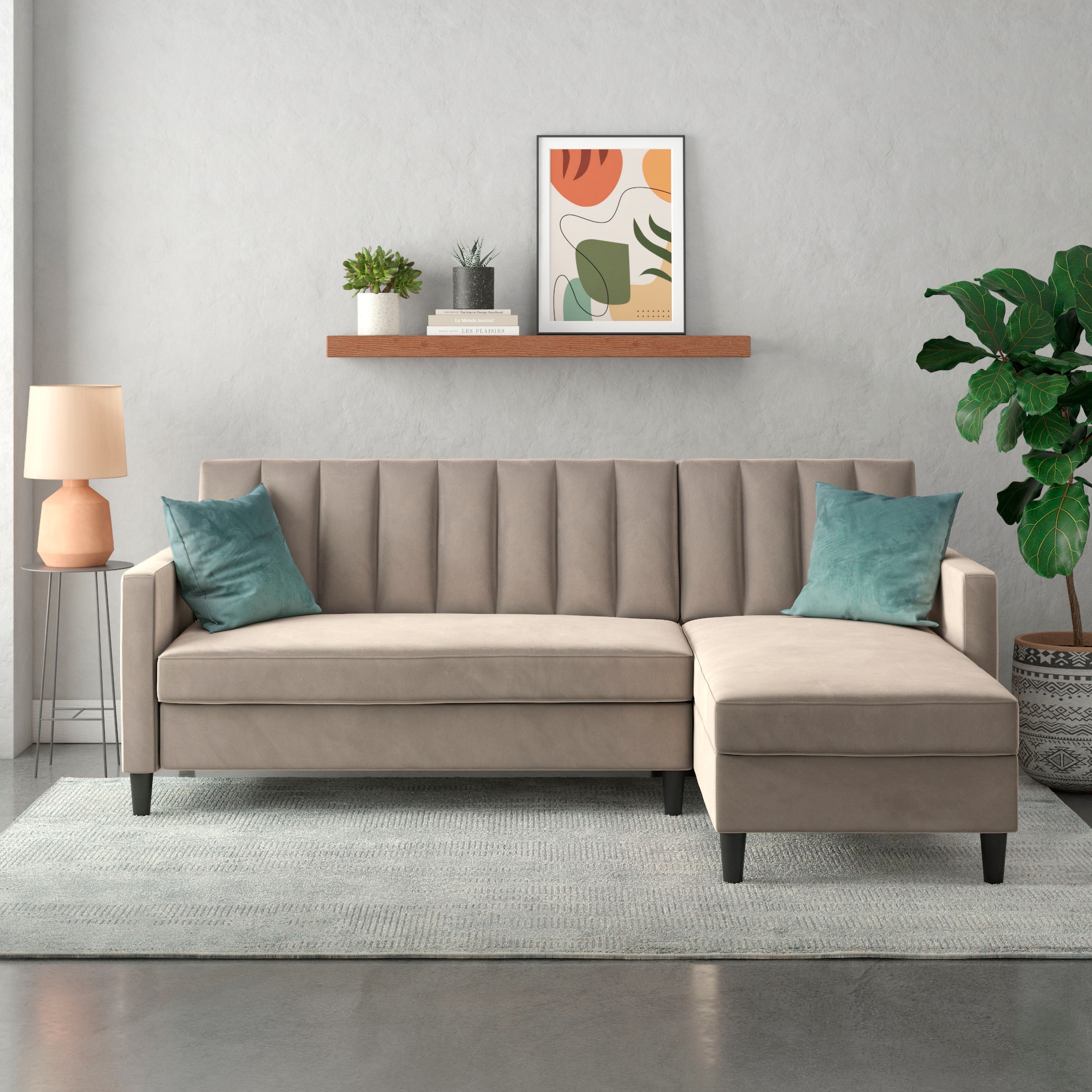 Dorel Home Ecksofa "Celine, L-Form," mit Bett-Funktion und Stauraum. Recami günstig online kaufen