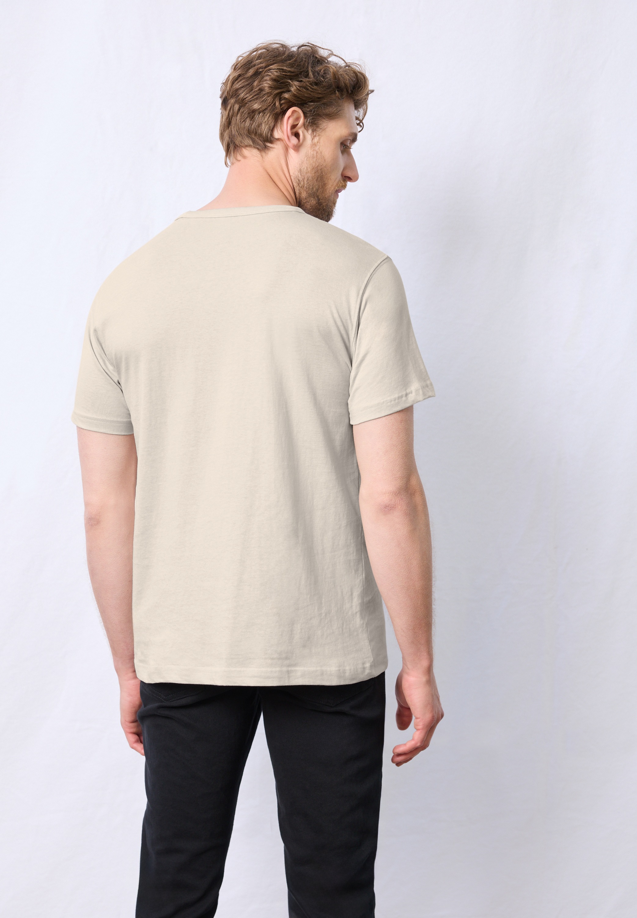 STREET ONE MEN T-Shirt mit Rundhalsausschnitt