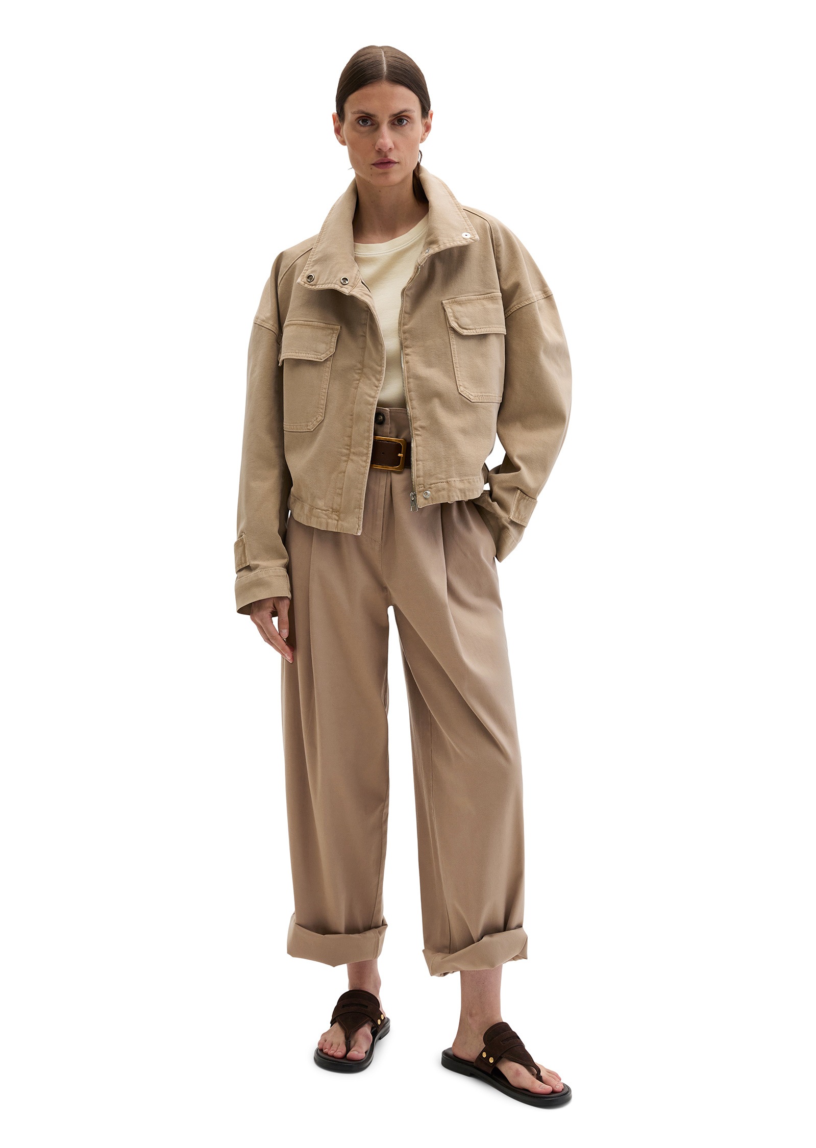 Marc O'Polo Jeansjacke »aus Garment dyed Baumwolle«