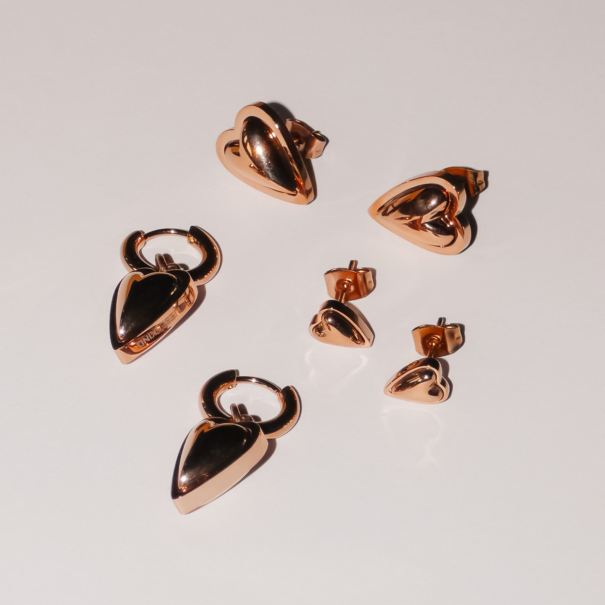 Liebeskind Berlin Paar Ohrstecker »Metal Heart, Herz«