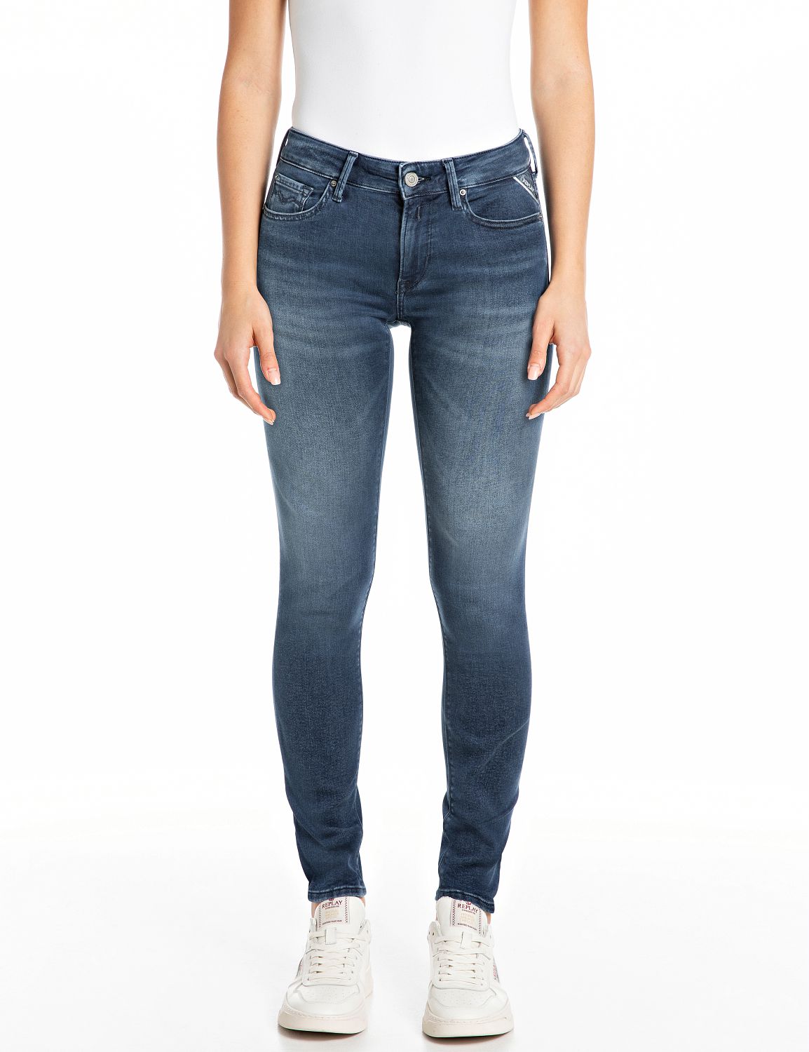 Replay 5-Pocket-Jeans "NEW LUZ Skinny Fit" in Ankle-Länge