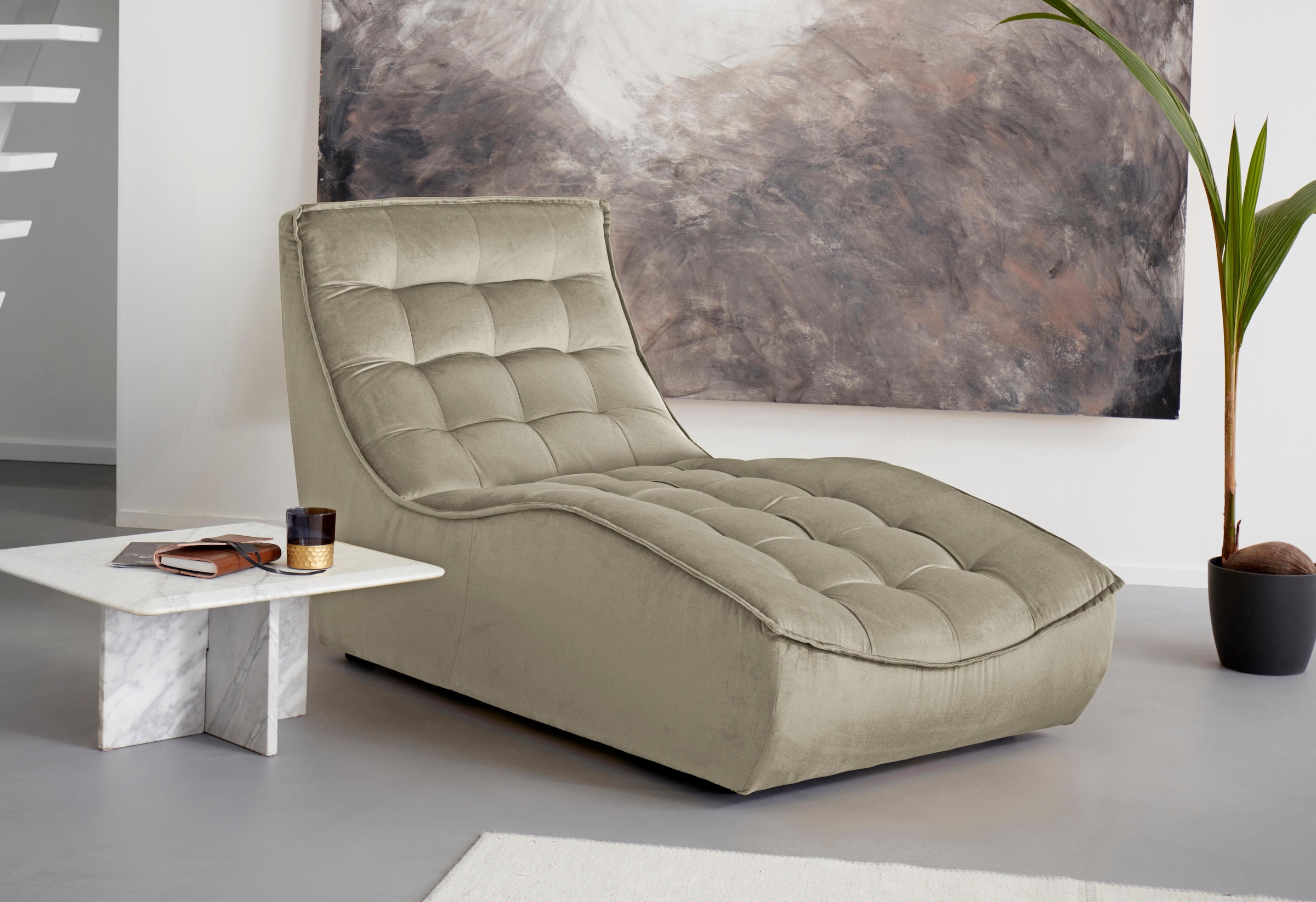 CALIA ITALIA Chaiselongue "Banjo, Designsofa, erstklassiger Sitzkomfort, als Einzelelement", oder als Modulsofa mit den 