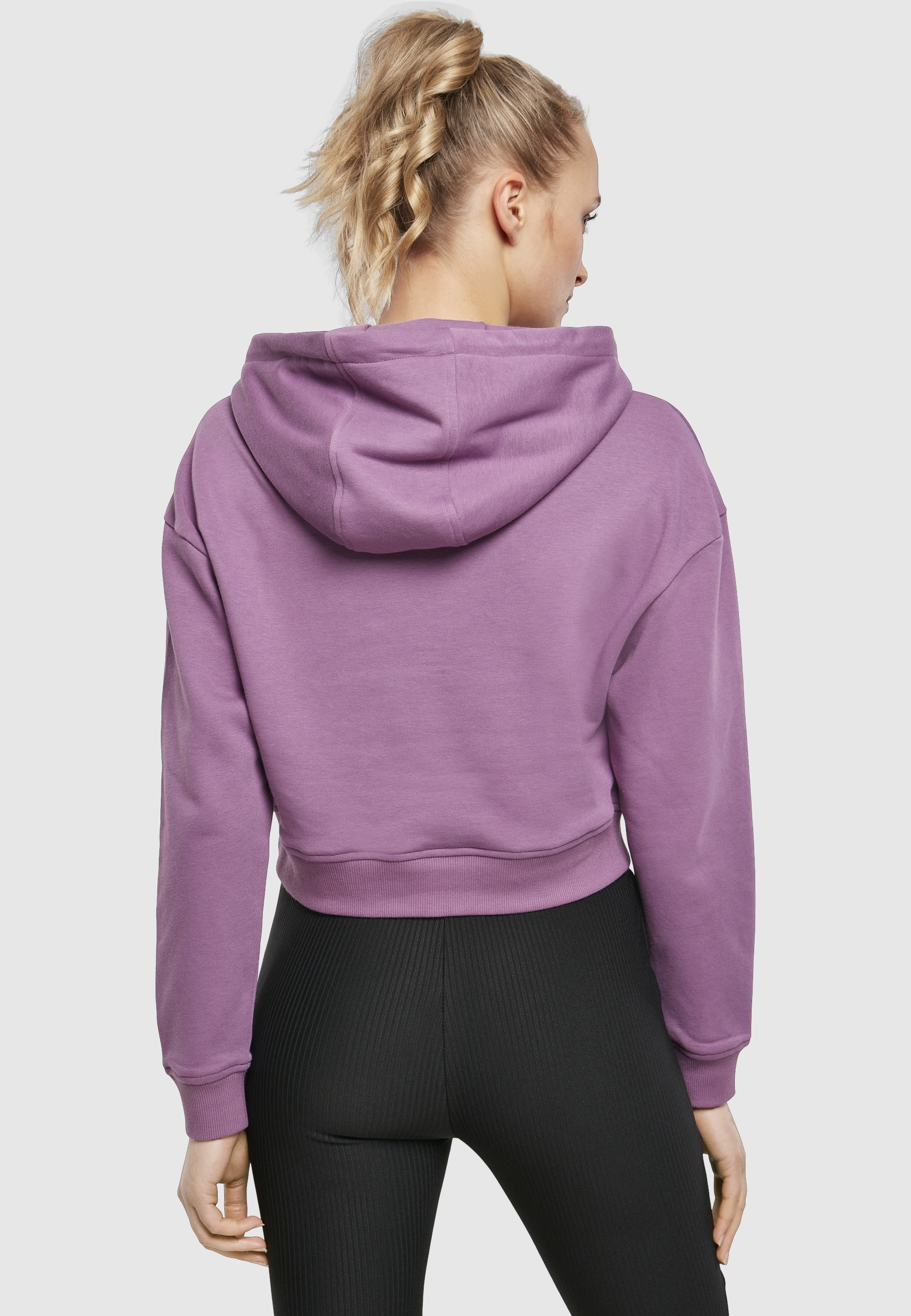 URBAN CLASSICS Sweatshirt »Urban Classics Damen Ladies Short Terry Hoody«, 1 Stk.

