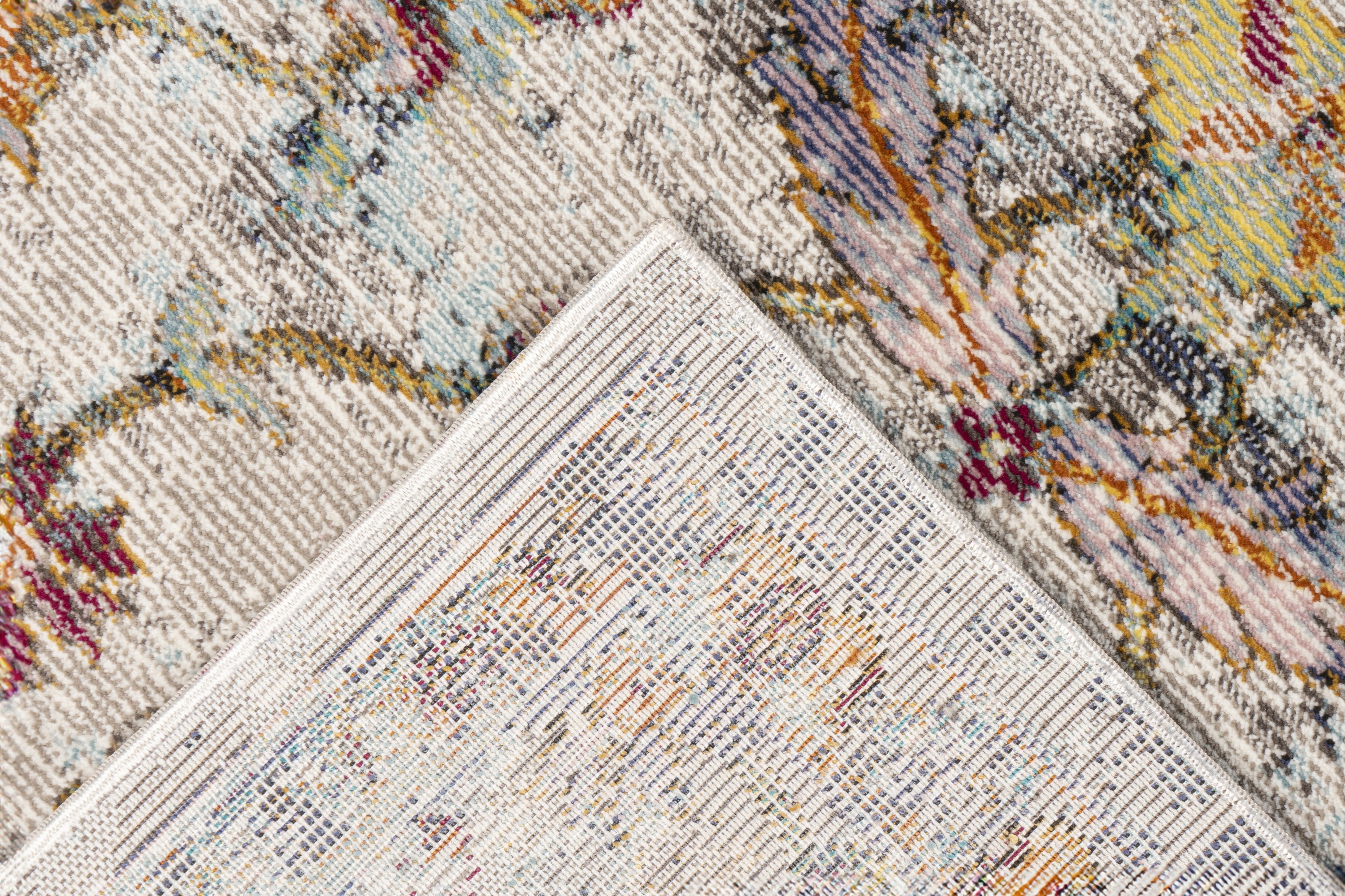 Thumbnail - Kayoom Teppich "Blazing Star" rechteckig 10 mm Höhe Kurzflor