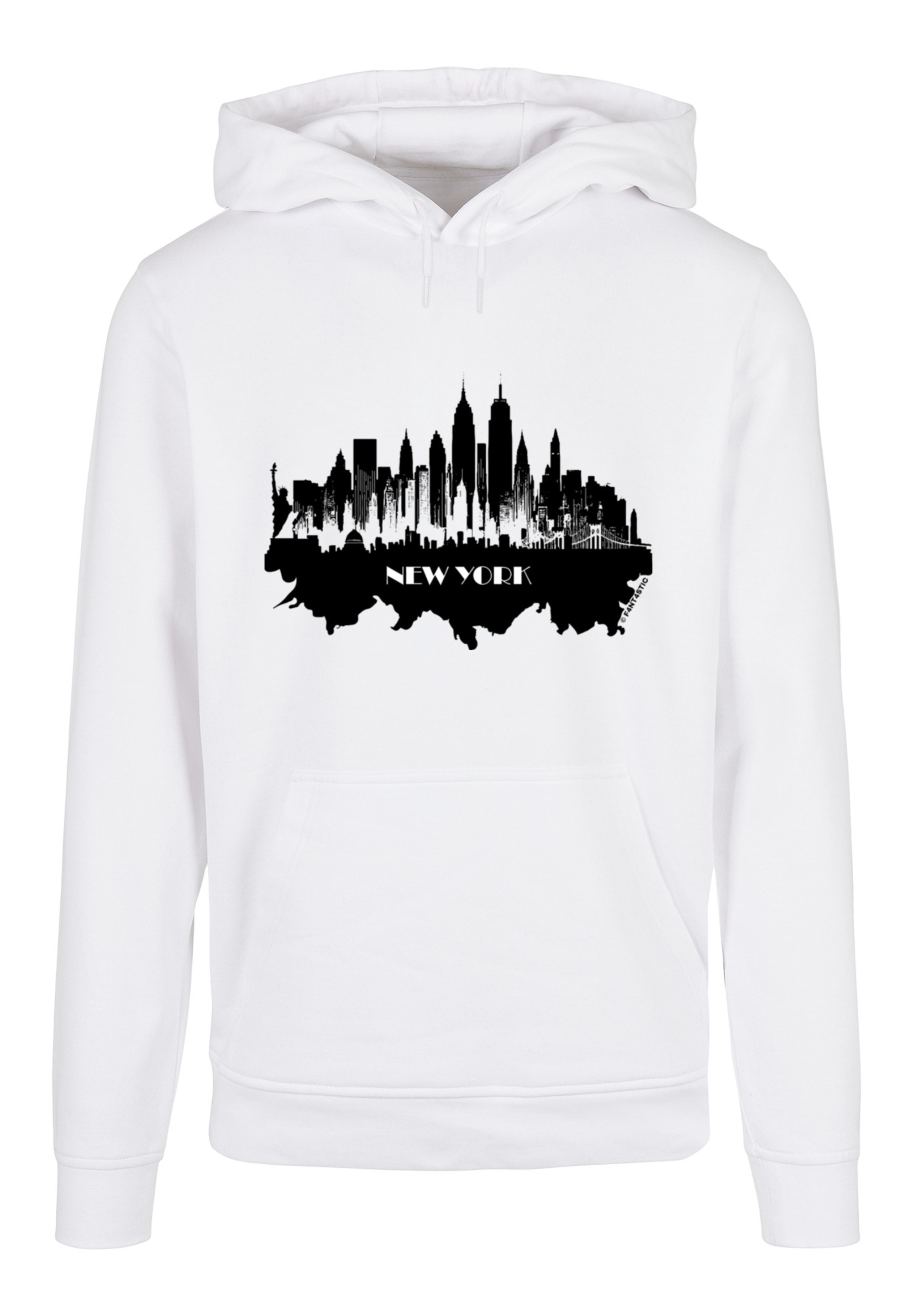 F4NT4STIC Kapuzenpullover »Cities Collection - New York skyline«, Print