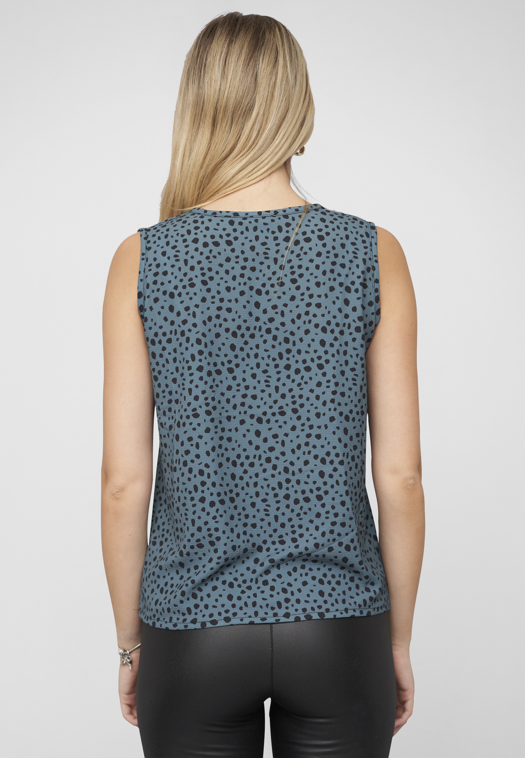 CLOUD 5IVE Muskelshirt »CLOUD 5IVE V-Neck Top with aop animal print« 1 Stk.