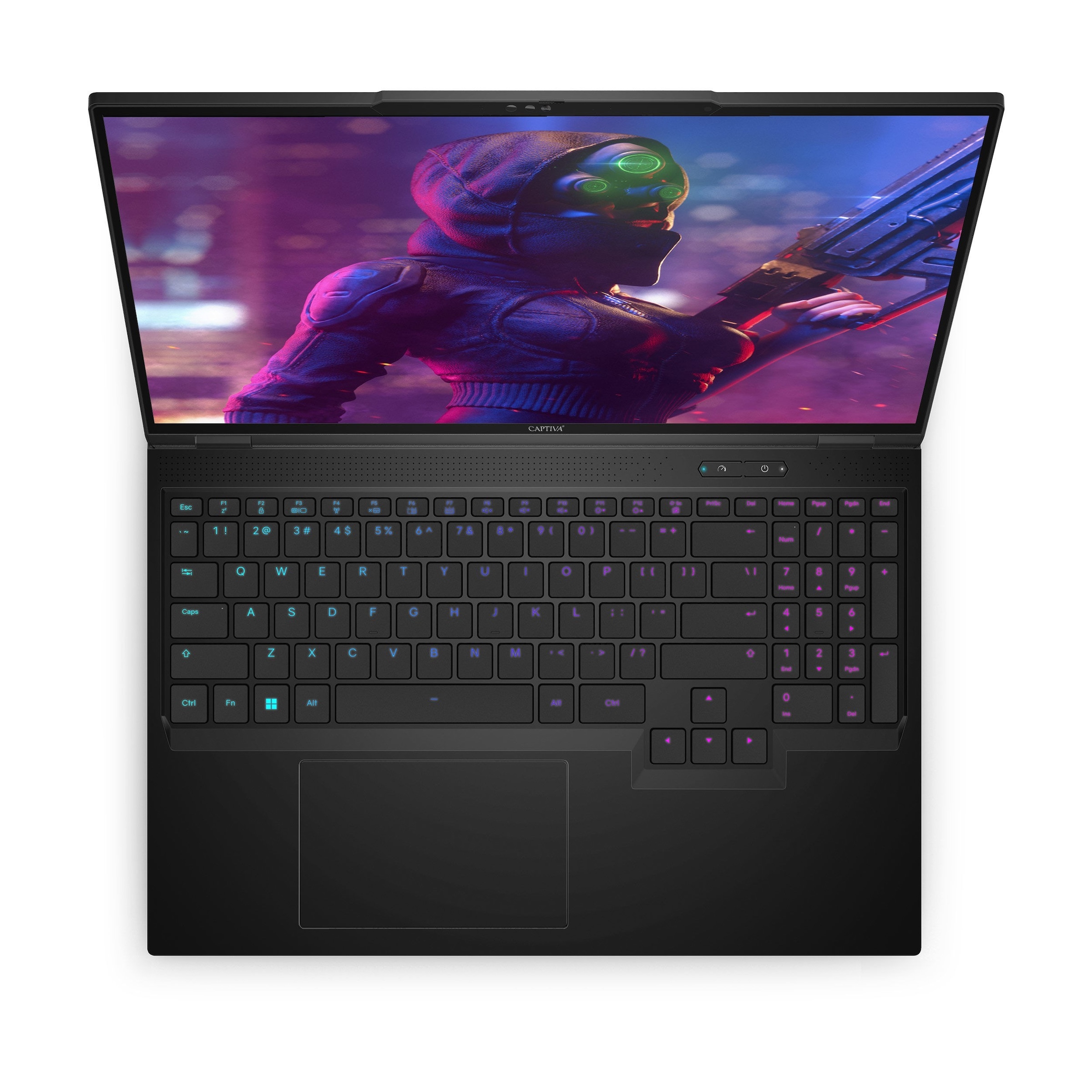 CAPTIVA Gaming-Notebook »Advanced Gaming I84-715«, Intel, Core i9, 1000 GB SSD