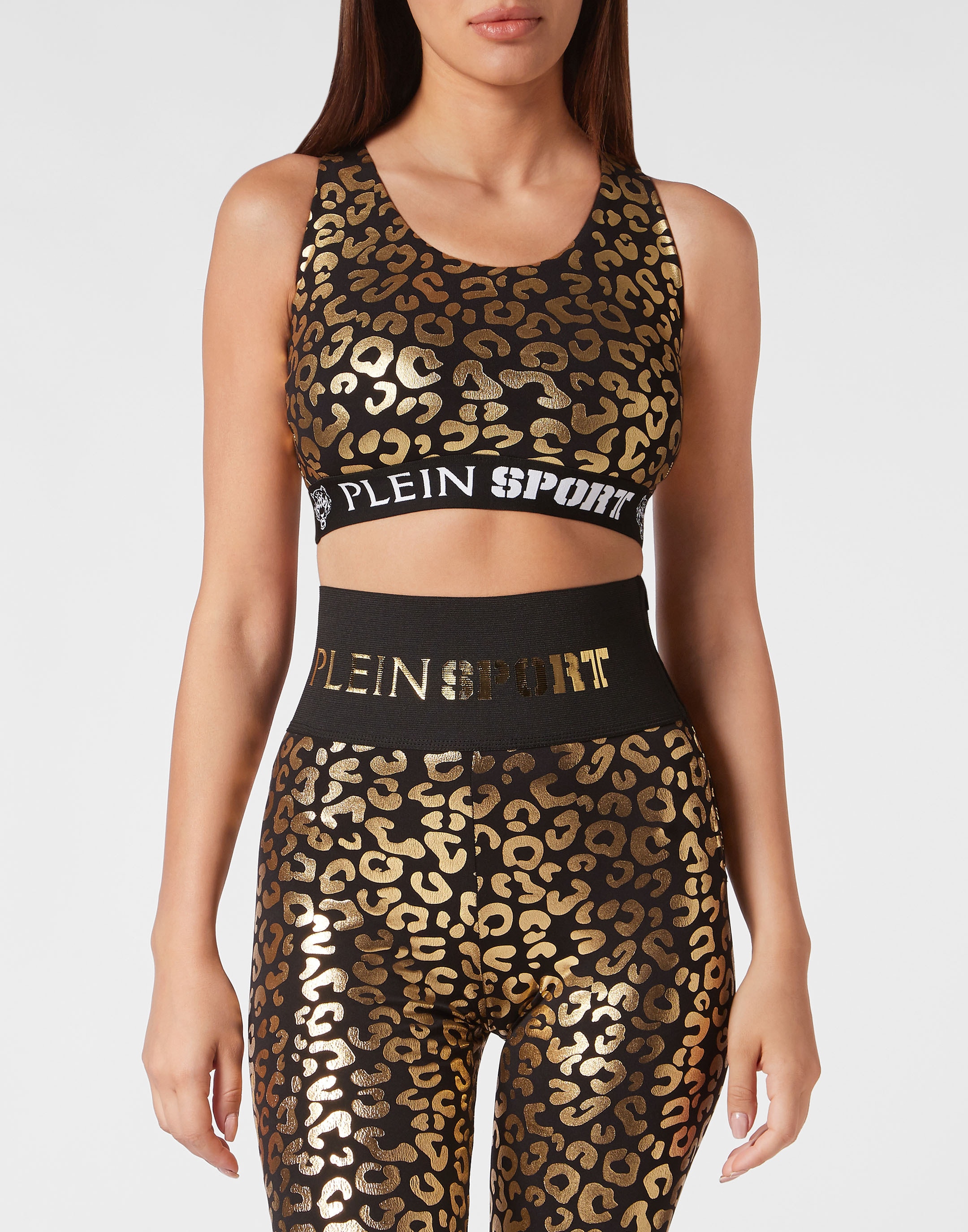 PLEIN SPORT Lauftop "Leopard" günstig online kaufen