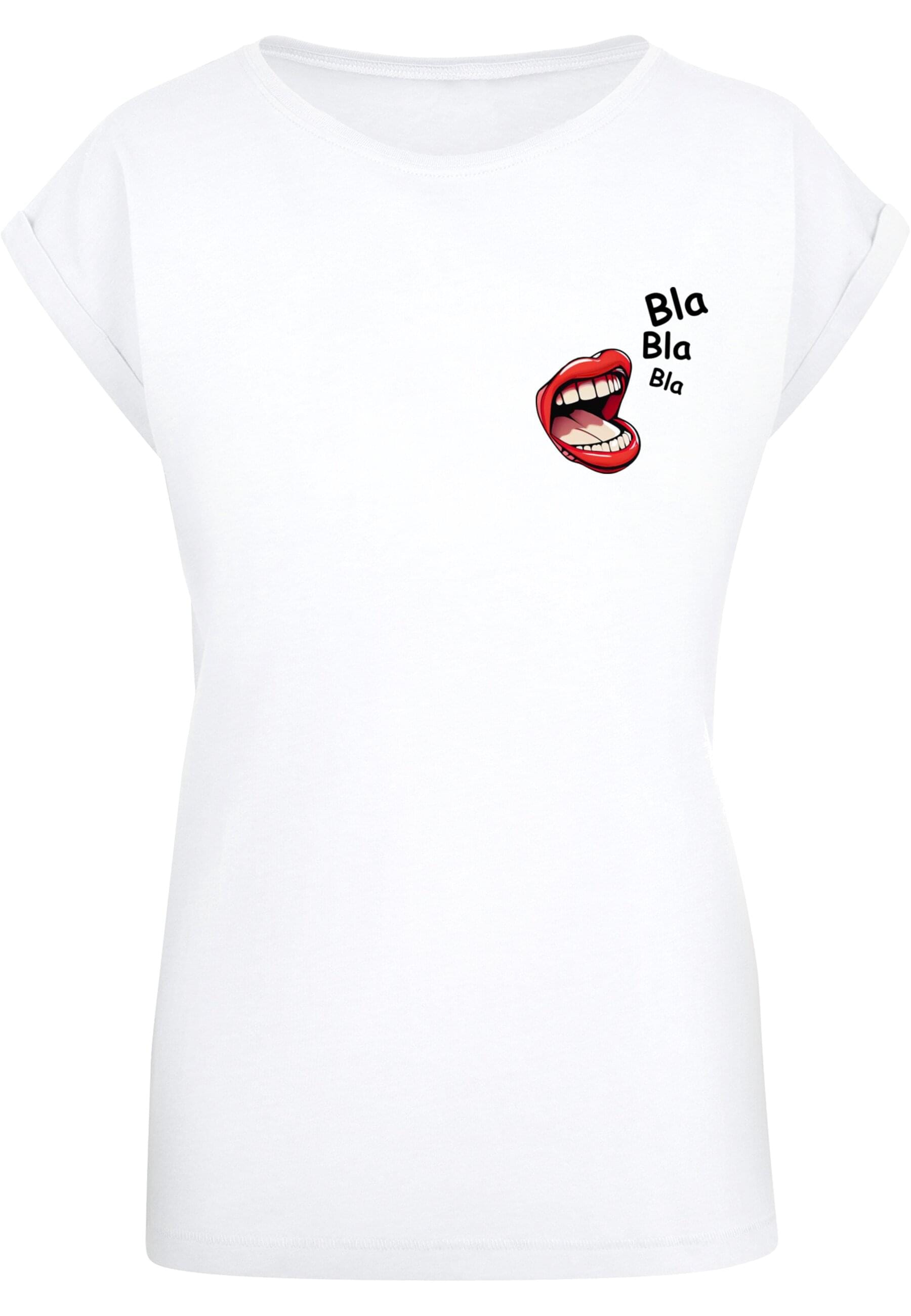 Merchcode T-Shirt "Merchcode Damen Ladies Bla Bla Bla Comic Extended Should günstig online kaufen