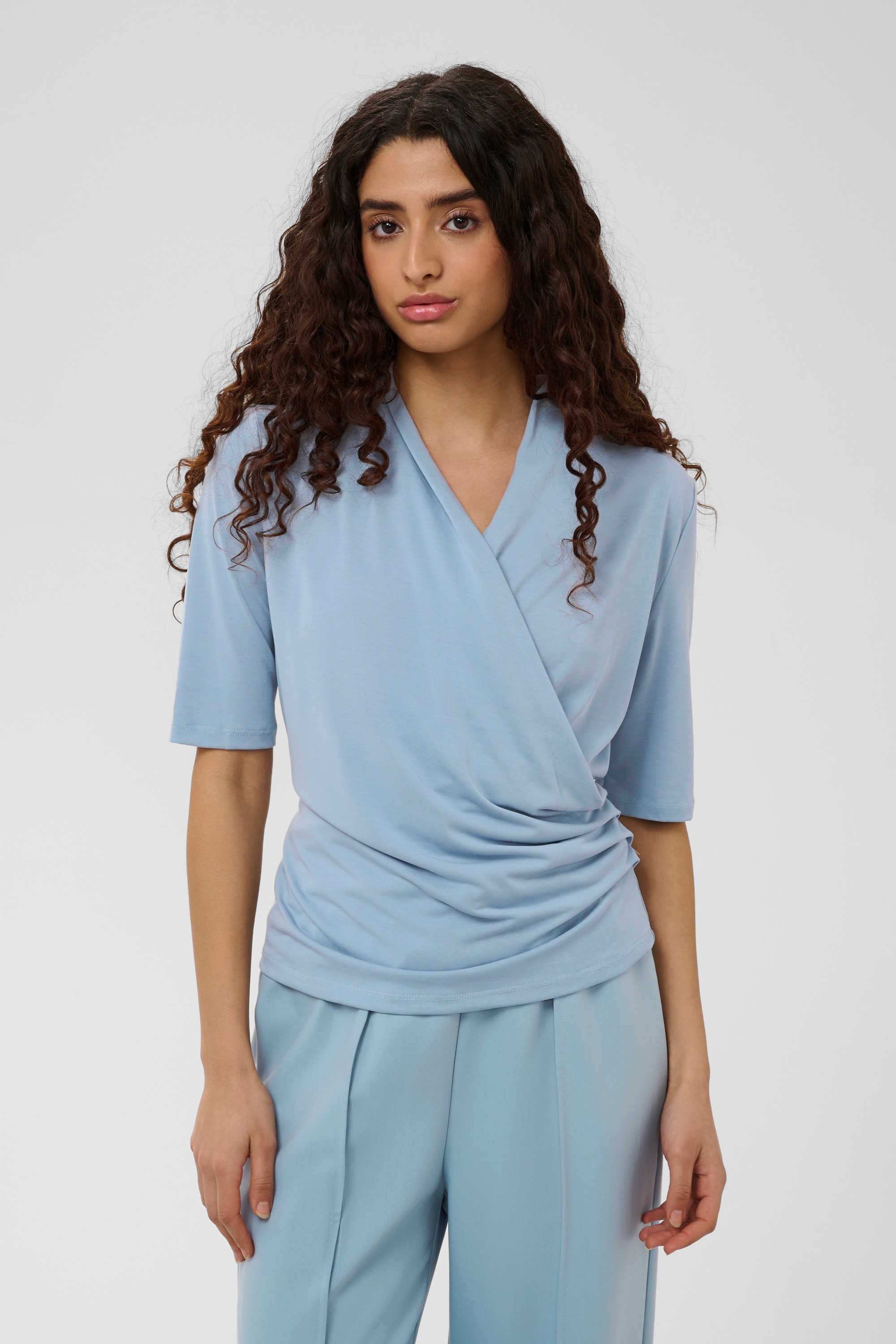 SOAKED IN LUXURY Langarmbluse »Bluse langarm SLColumbine«