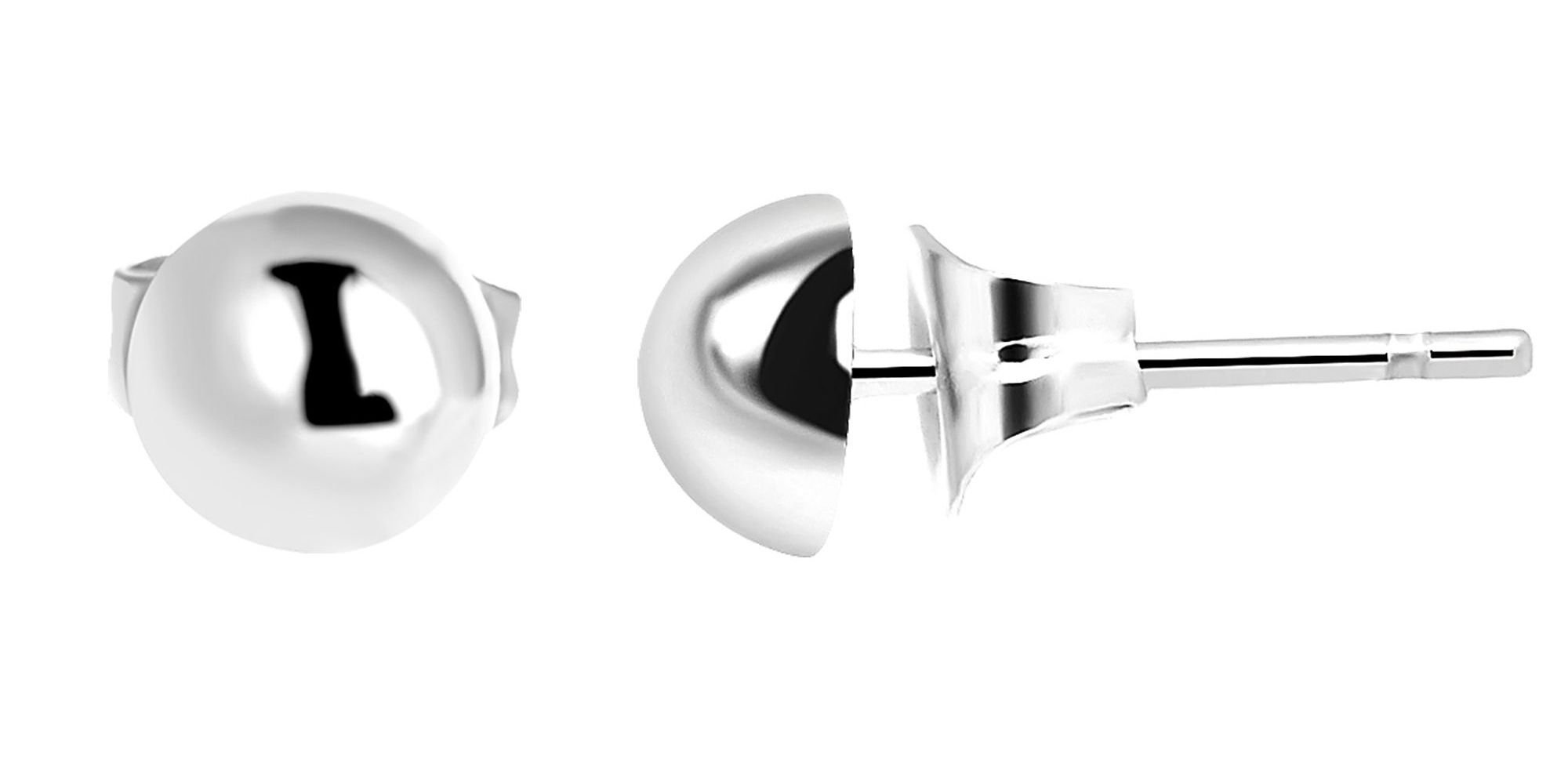 Paar Ohrhänger ADELIA´S "Damen Ohrringe – Ohrstecker aus Edelstahl", Damen, Gr. Damen, Edelstahl, silber, Ohrringe, Ein Geschenk, das Freude macht