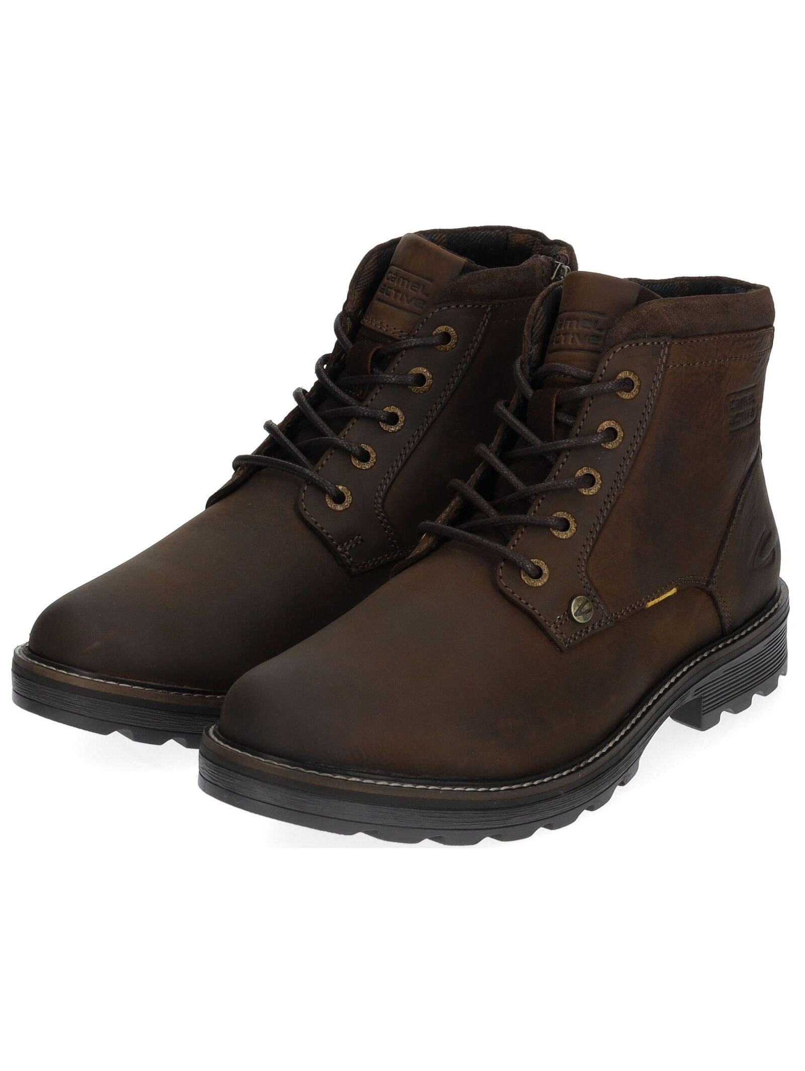 camel active Schnürstiefelette »camel active Stiefelette Leder«
