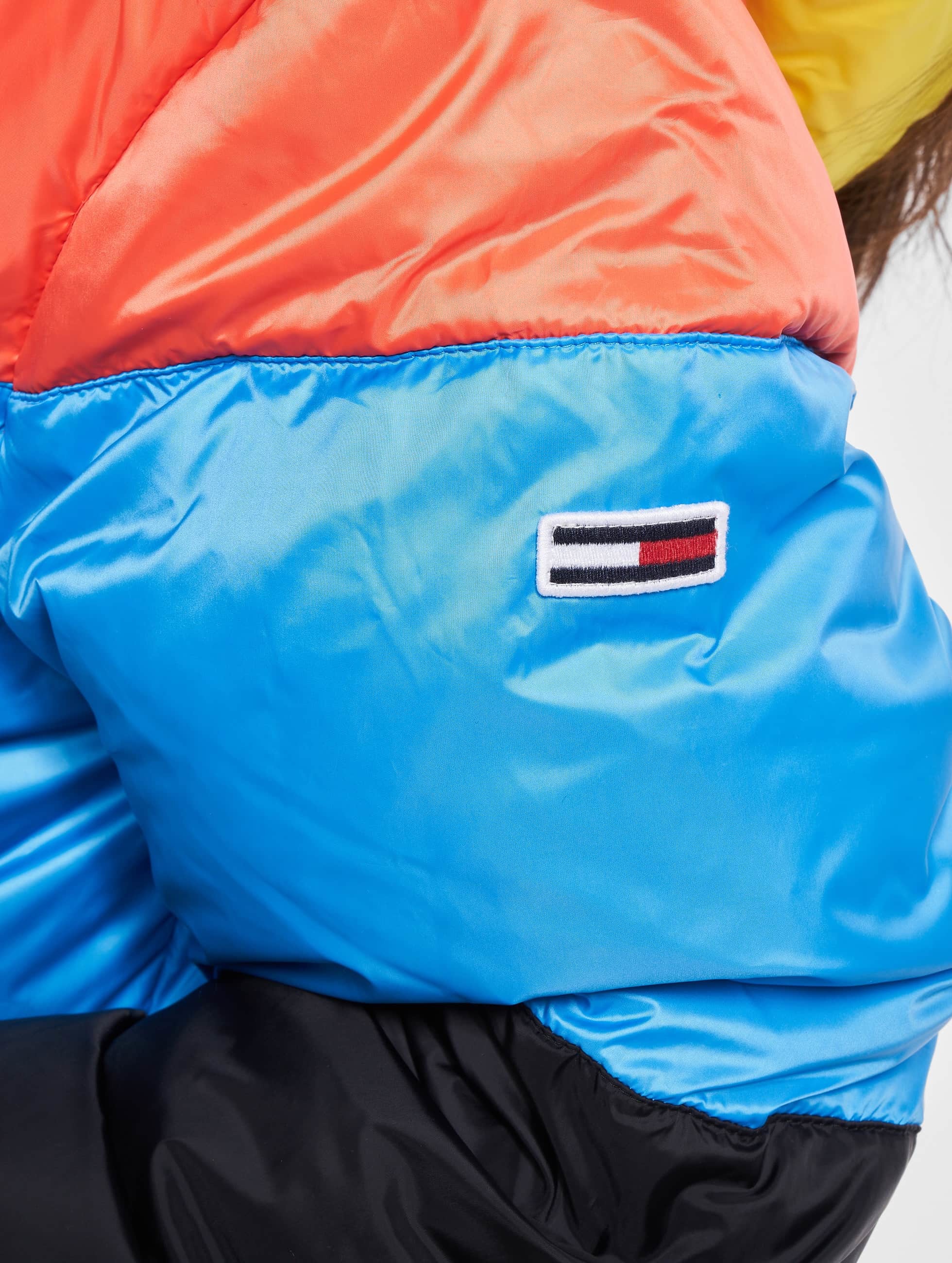 Outdoorjacke »Damen Tommy Jeans Colorblock Puffer«, (1 St.)