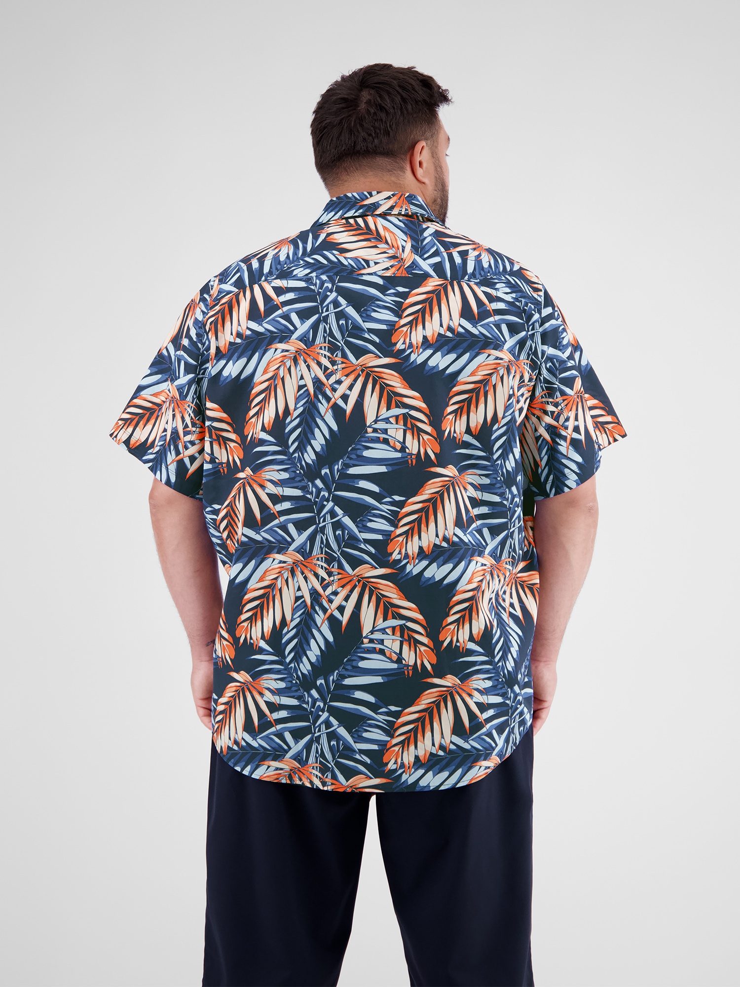 LERROS Kurzarmhemd »LERROS Hawaiihemd in den Größen 3XL bis 6XL«