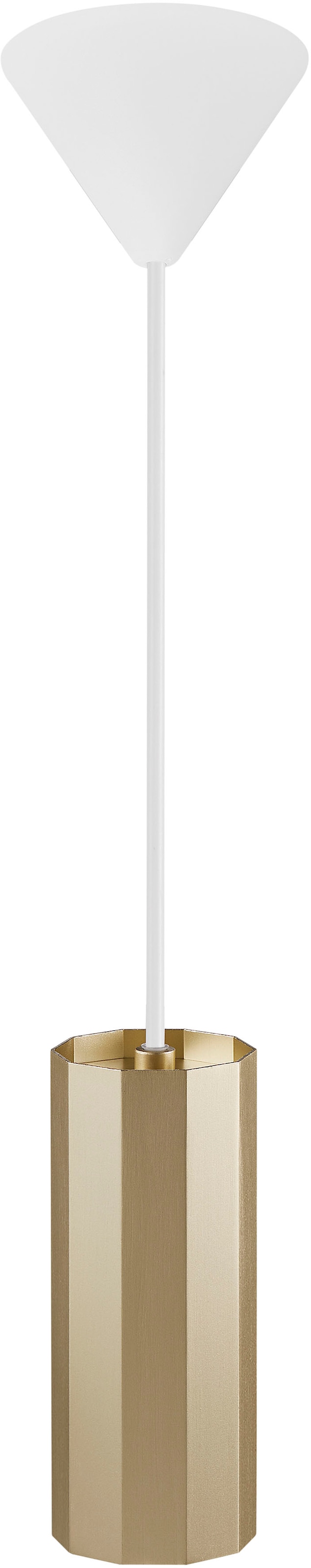 Nordlux Pendelleuchte »Alanis«, Leuchtmittel GU10 | ohne Leuchtmittel, Minimalistisches Design, 10-seitiges Profil, matt-schwarz