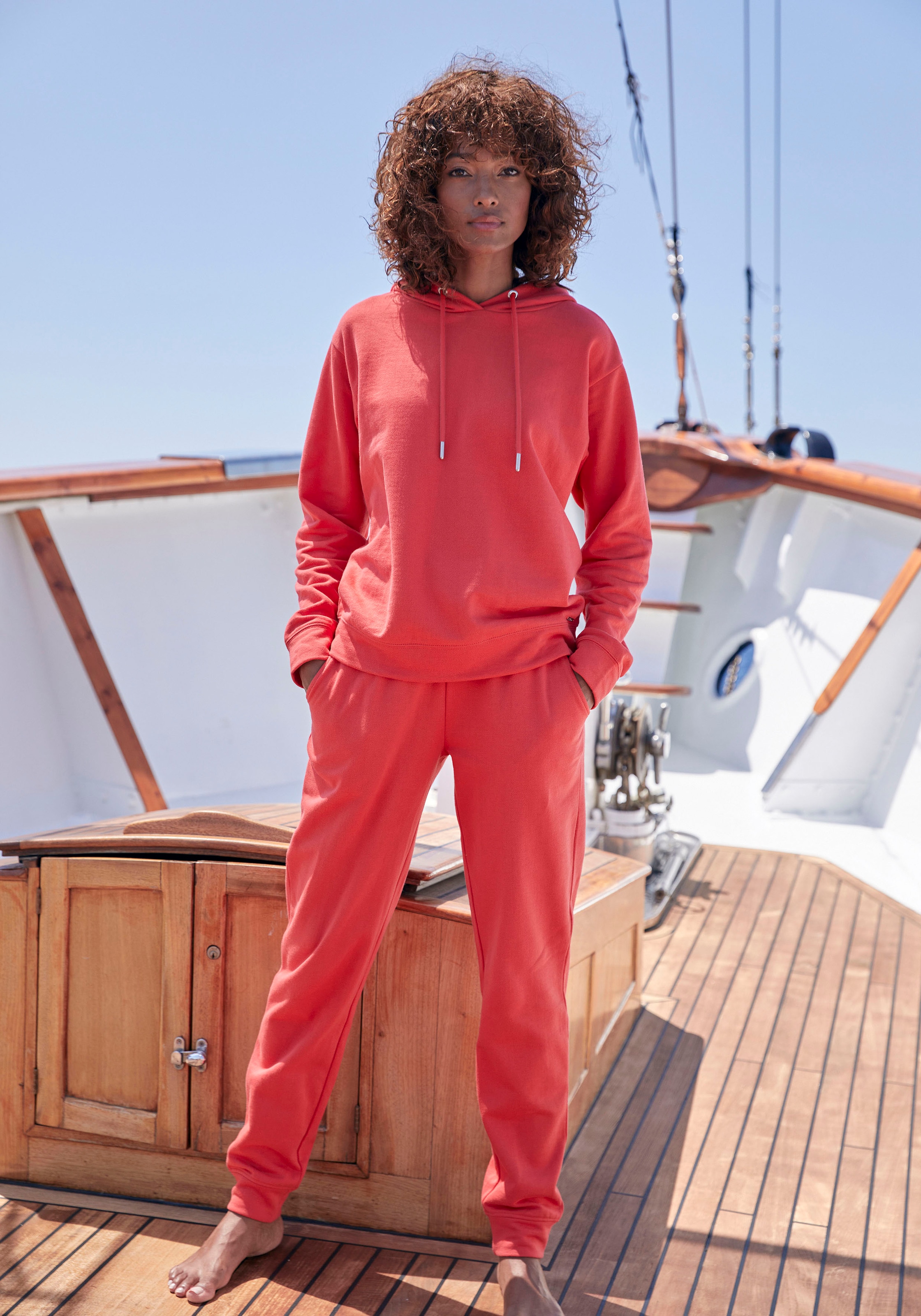H.I.S Kapuzensweatshirt, im maritimen Stil, für kaufen | Loungewear BAUR