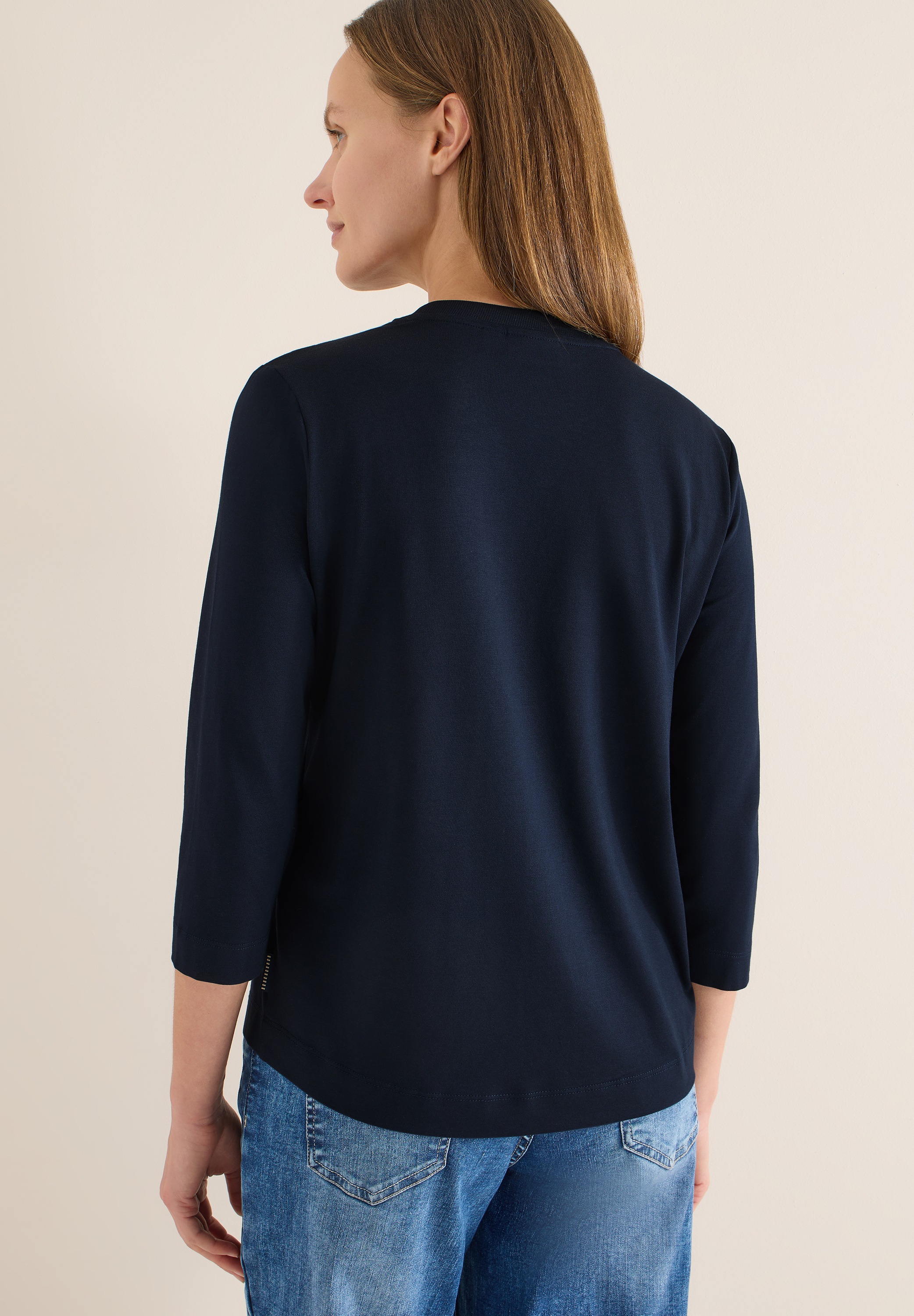 Cecil 3/4-Arm-Shirt mit Frontprint günstig online kaufen