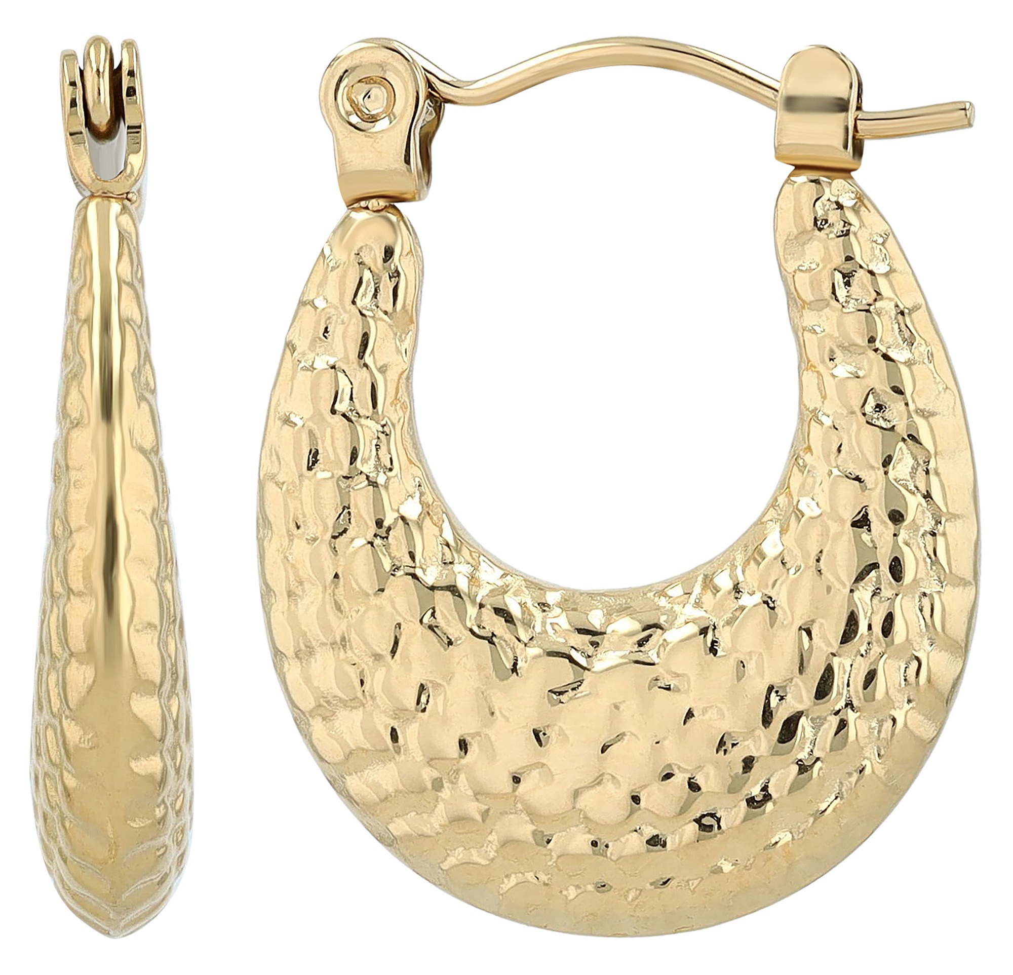 Adelia's Creolen Ohrringe Gold 2
