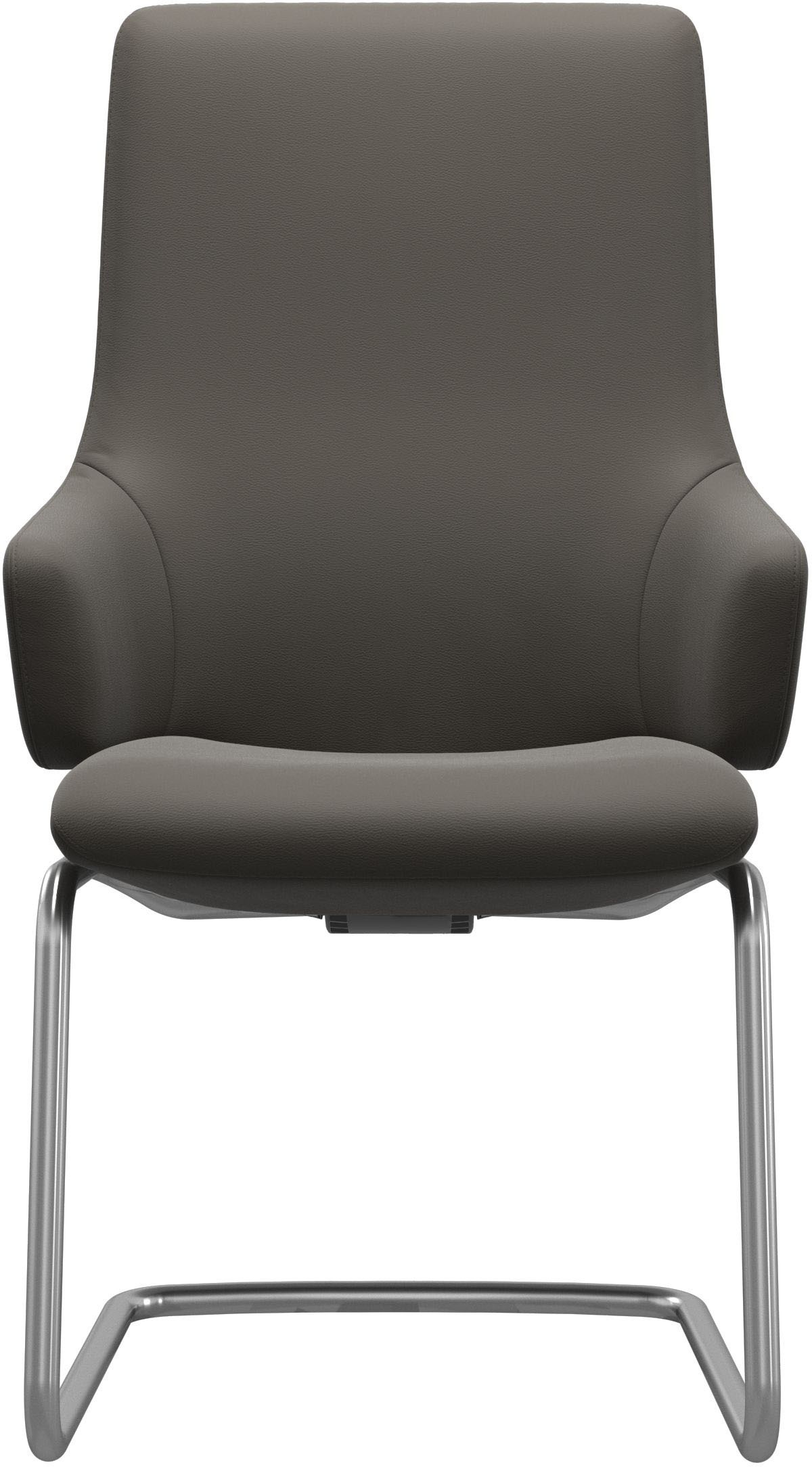 Stressless® Polsterstuhl »Laurel«, Leder PALOMA, High Back mit Armlehne, Größe L, mit Beinen aus Stahl in Schwarz matt