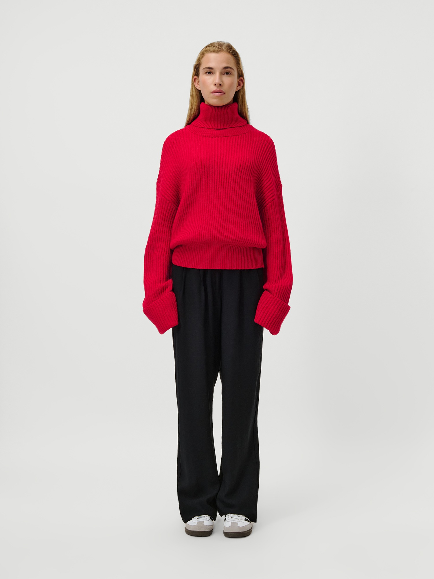 LeGer Rollkragenpullover »Tia Jumper, LeGer by Lena Gercke« oversized, Grobstrick
