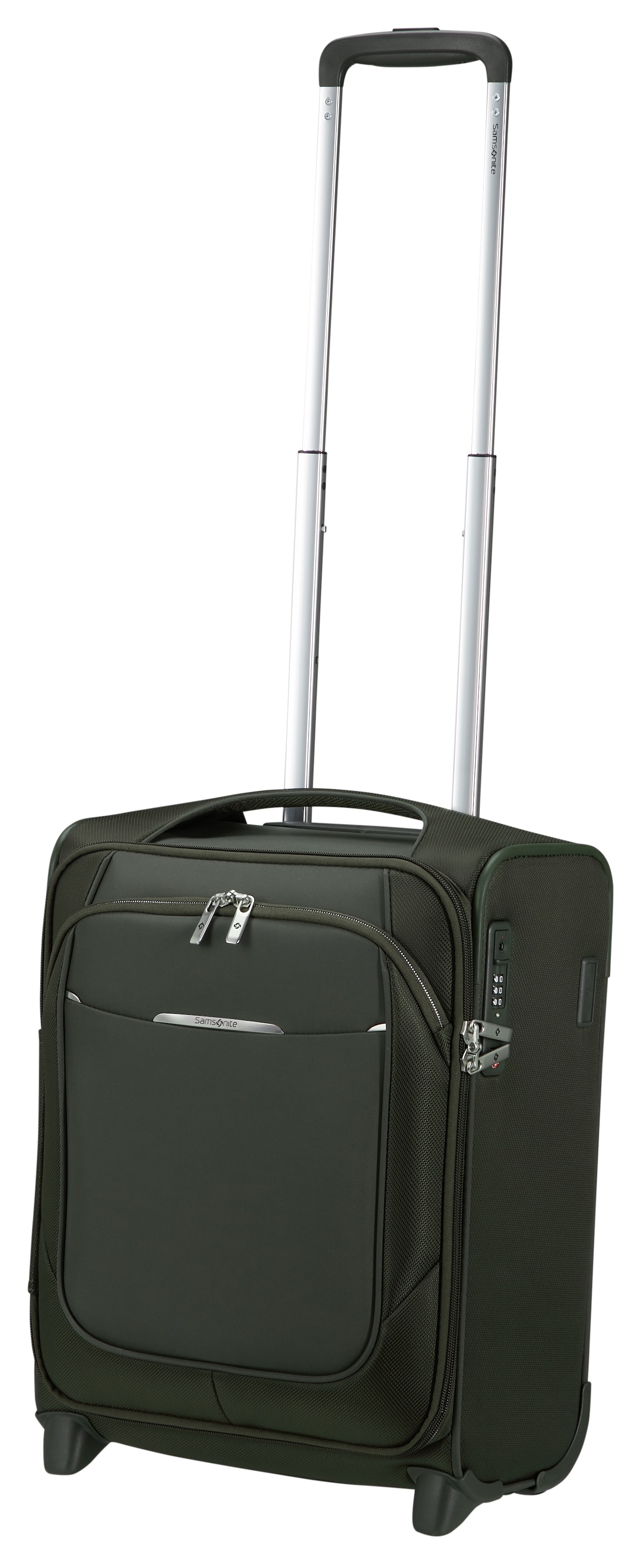 Samsonite Weichgepäck-Trolley »RE-LITE, 45 cm«, (Set, 2 St., mit Packwürfel), 2 Rollen, Underseater Handgepäck TSA-Schloss Reisekoffer Laptopfach
