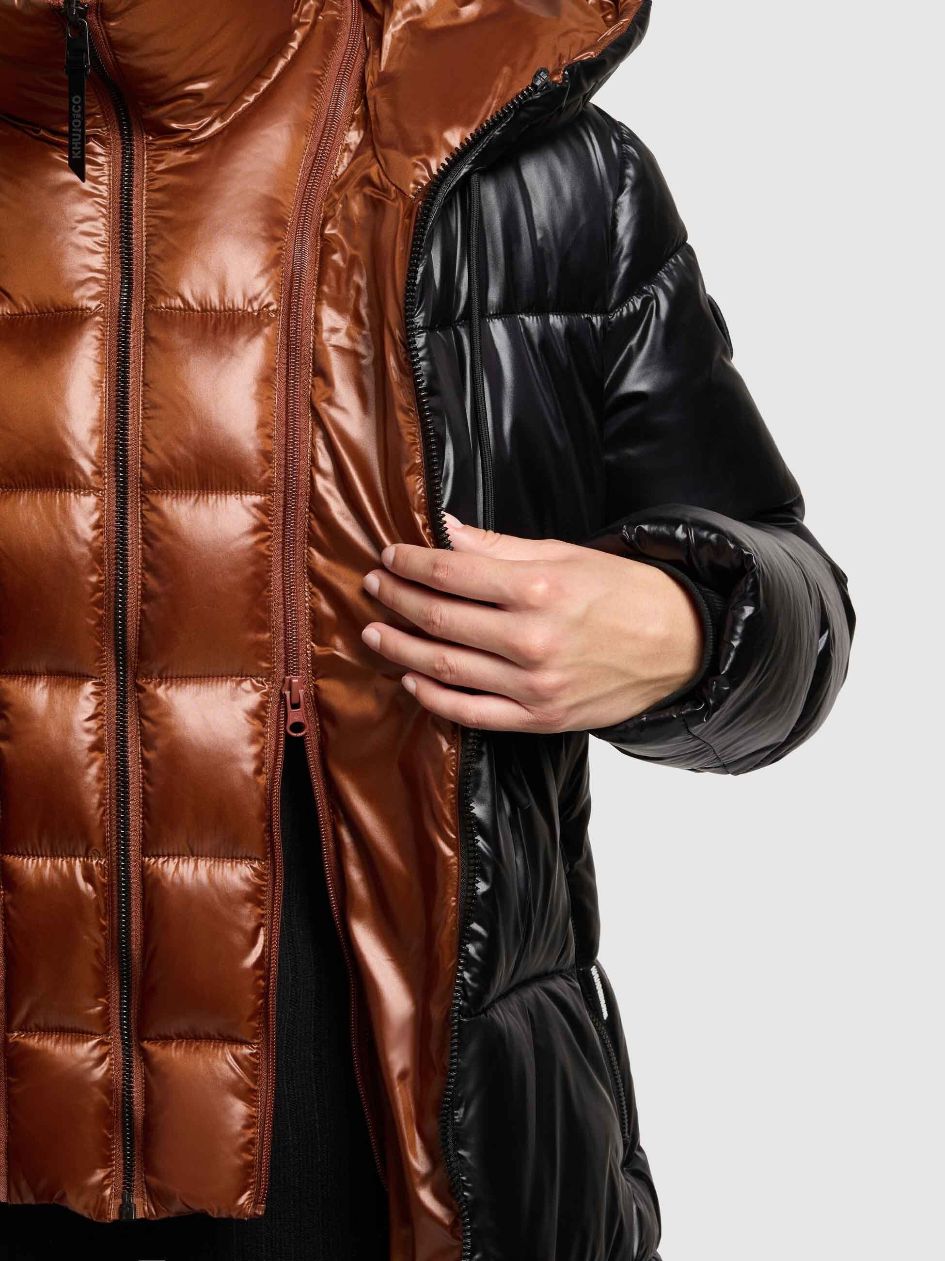 khujo Steppjacke »DASHA 2IN1 (EINSATZ HERAUSNEHMBAR)« mit Kapuze