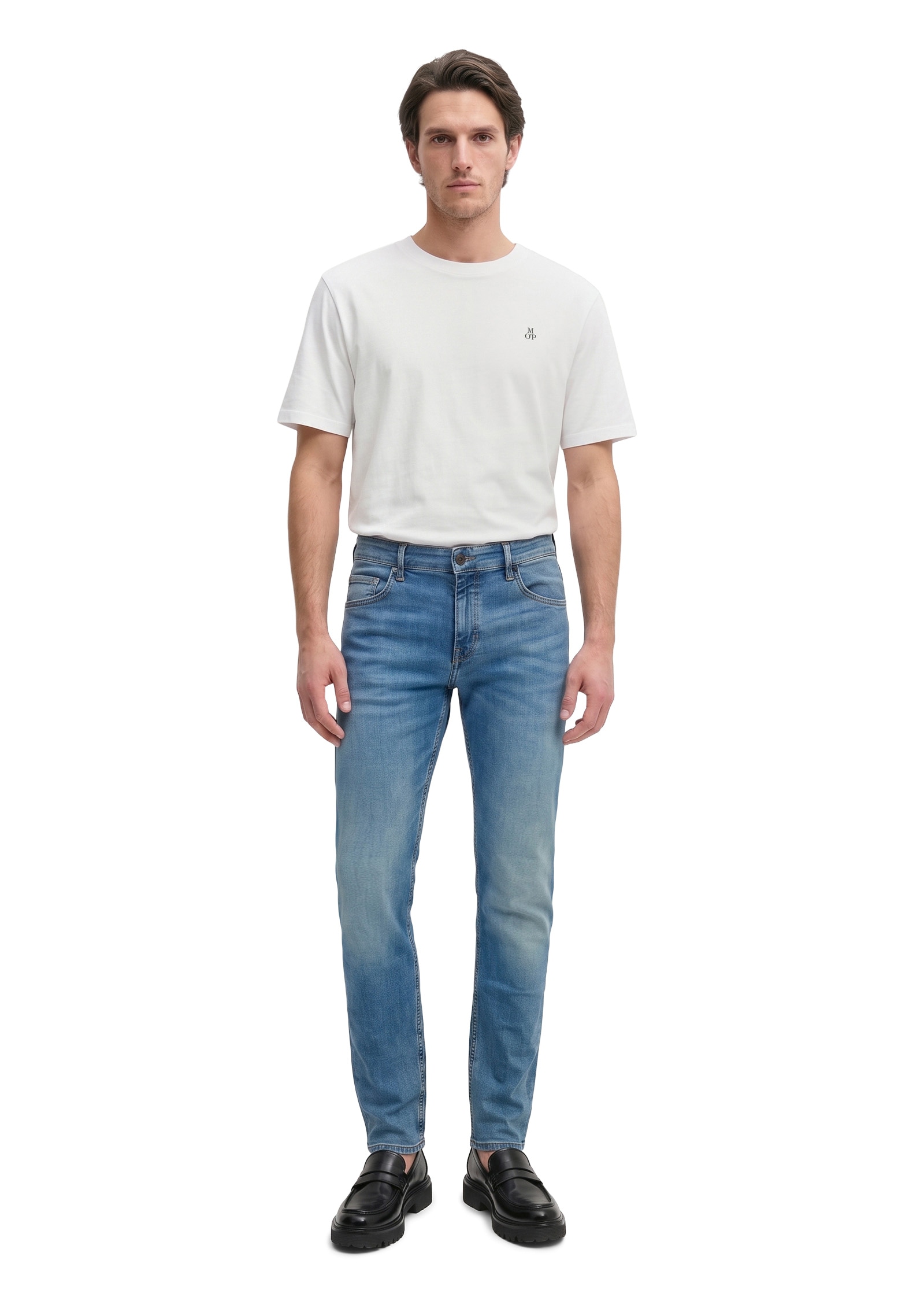 Marc O'Polo 5-Pocket-Jeans »in lässiger Cross-Hatch-Denim Struktur«
