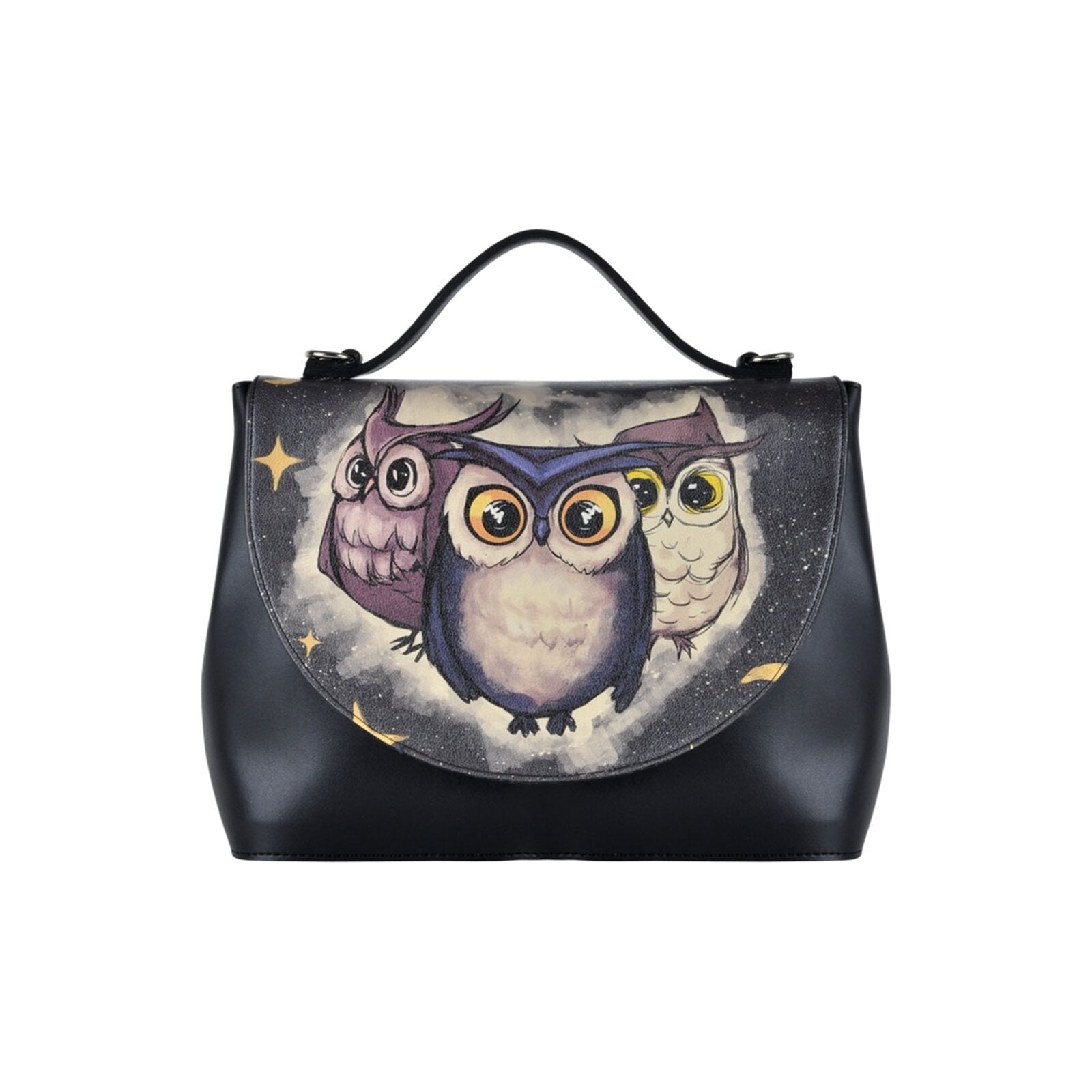 DOGO Henkeltasche "Handy Bag Owls Family Damen Handtaschen (Fashion) / Neut günstig online kaufen