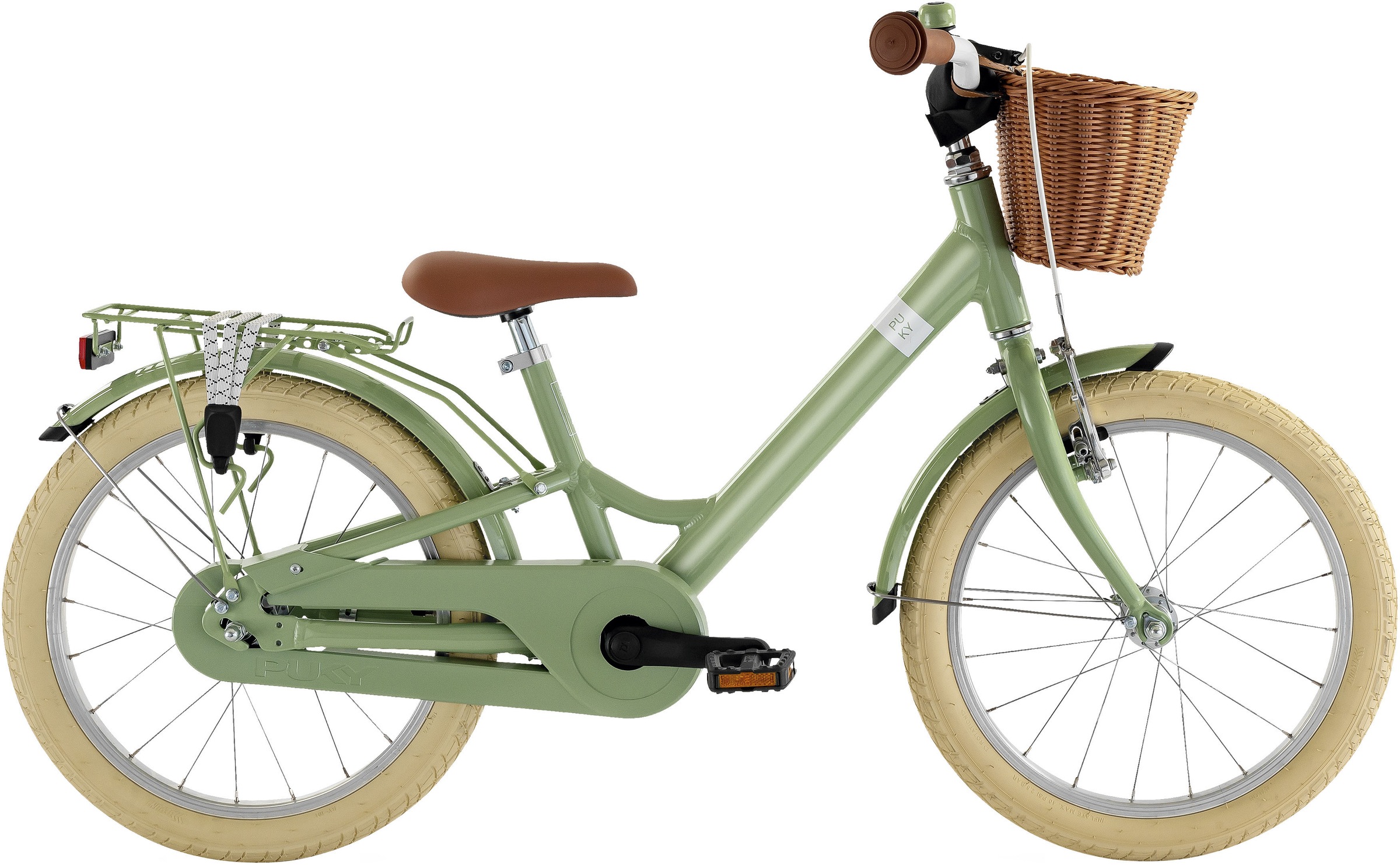 PUKY Kinderfahrrad "YOUKE 18 Classic", 27cm, grün, Fahrräder, ab 5 Jahren, 18 Zoll