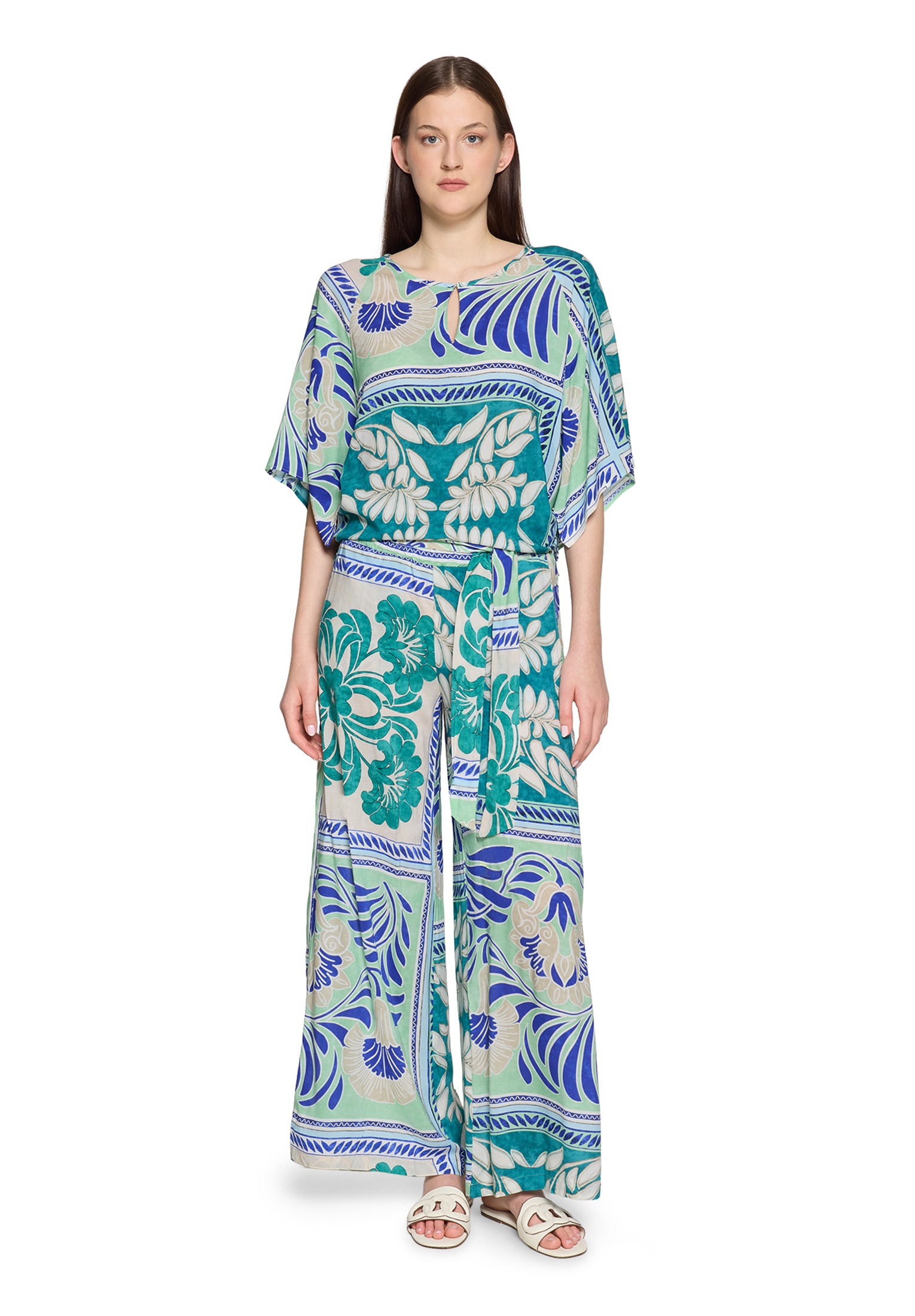 Cartoon Palazzohose »Damen mit Gummizug«