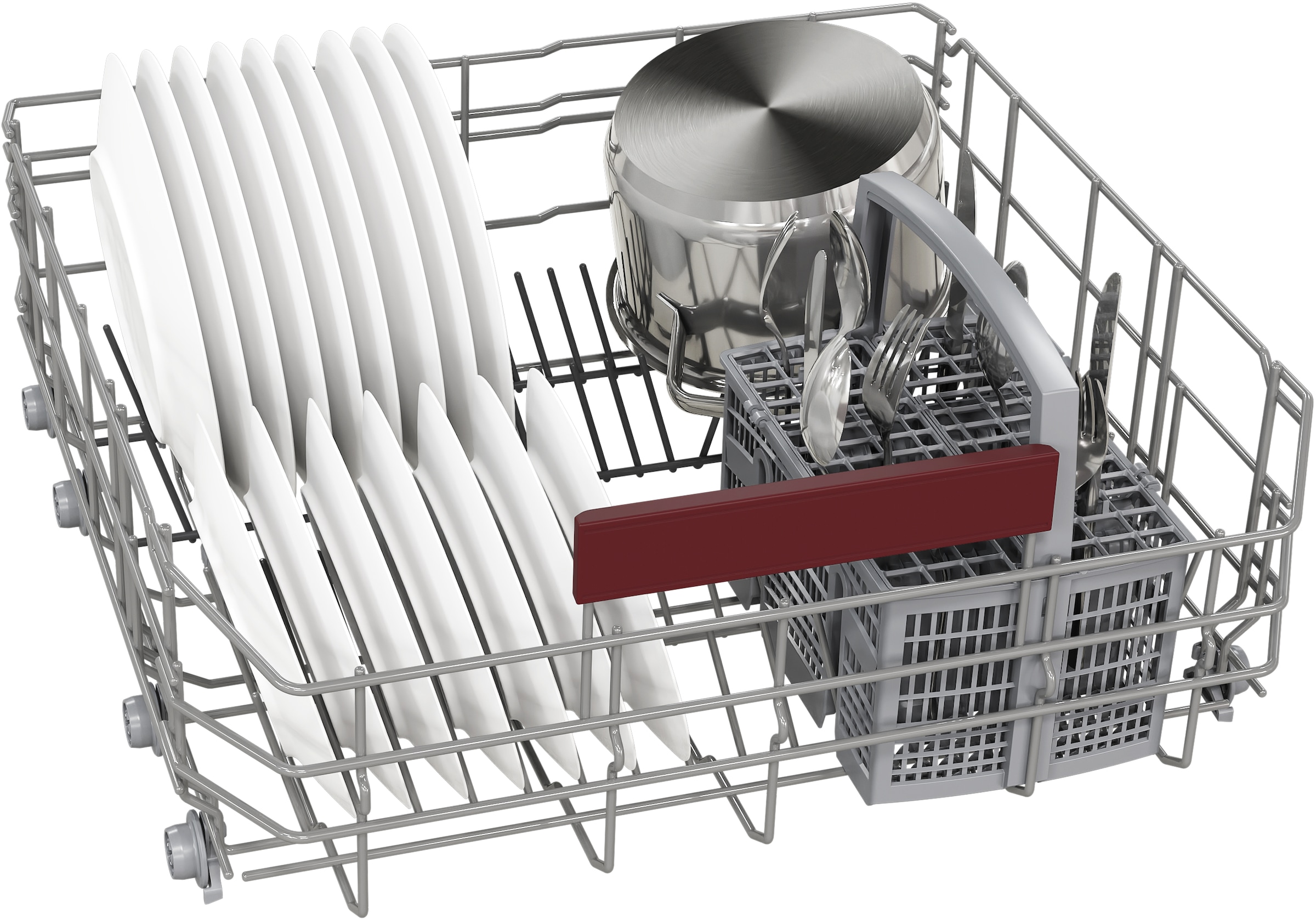 vollintegrierbarer Geschirrspüler »S255EAX16E«, 13 Maßgedecke, Flex 1 Korbsystem