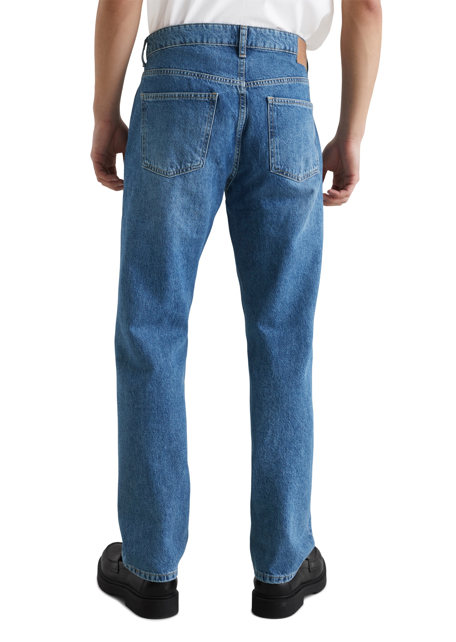 Marc O'Polo DENIM Straight-Jeans »aus reiner Bio-Baumwolle«