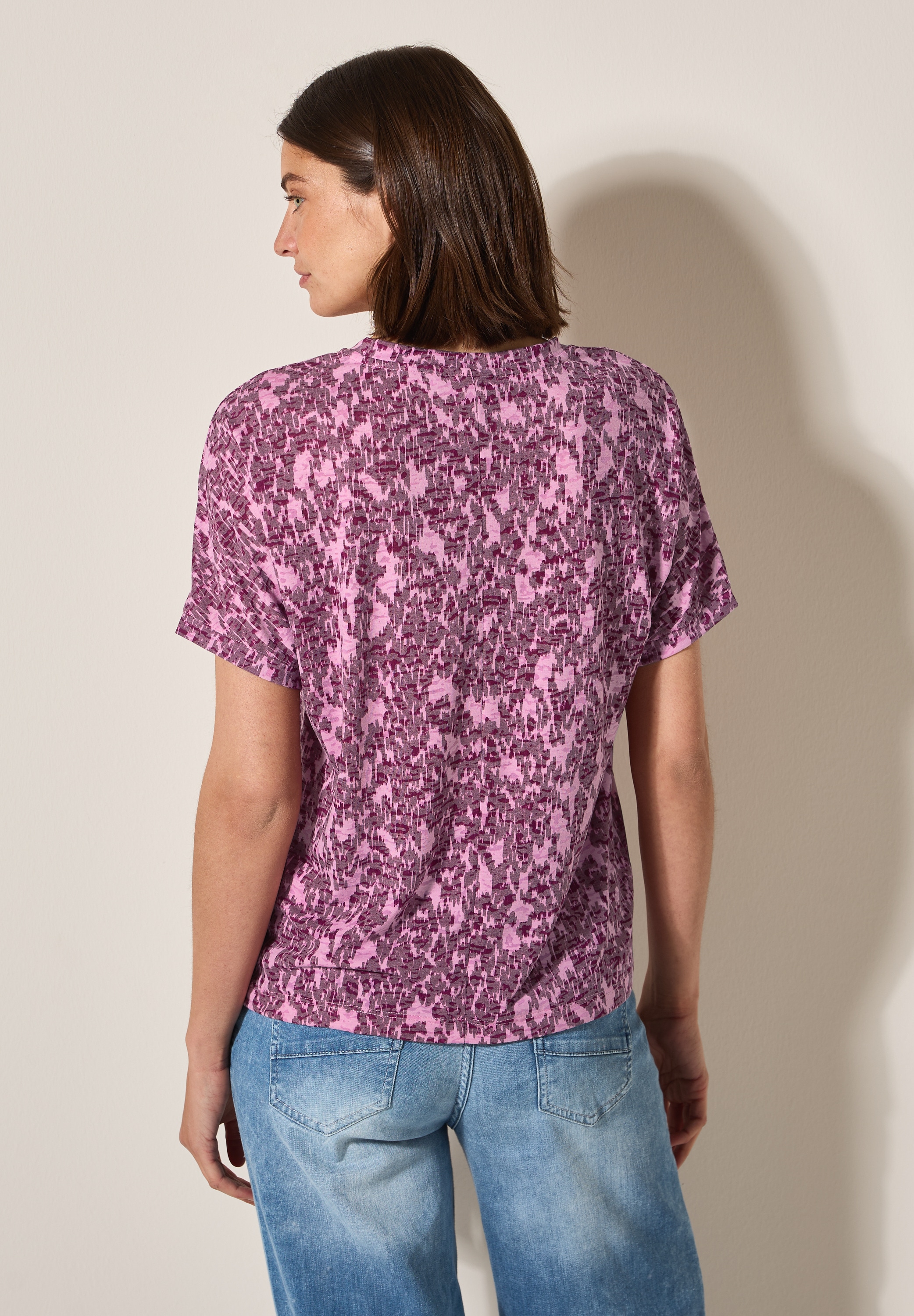 Cecil T-Shirt, mit V-Ausschnitt