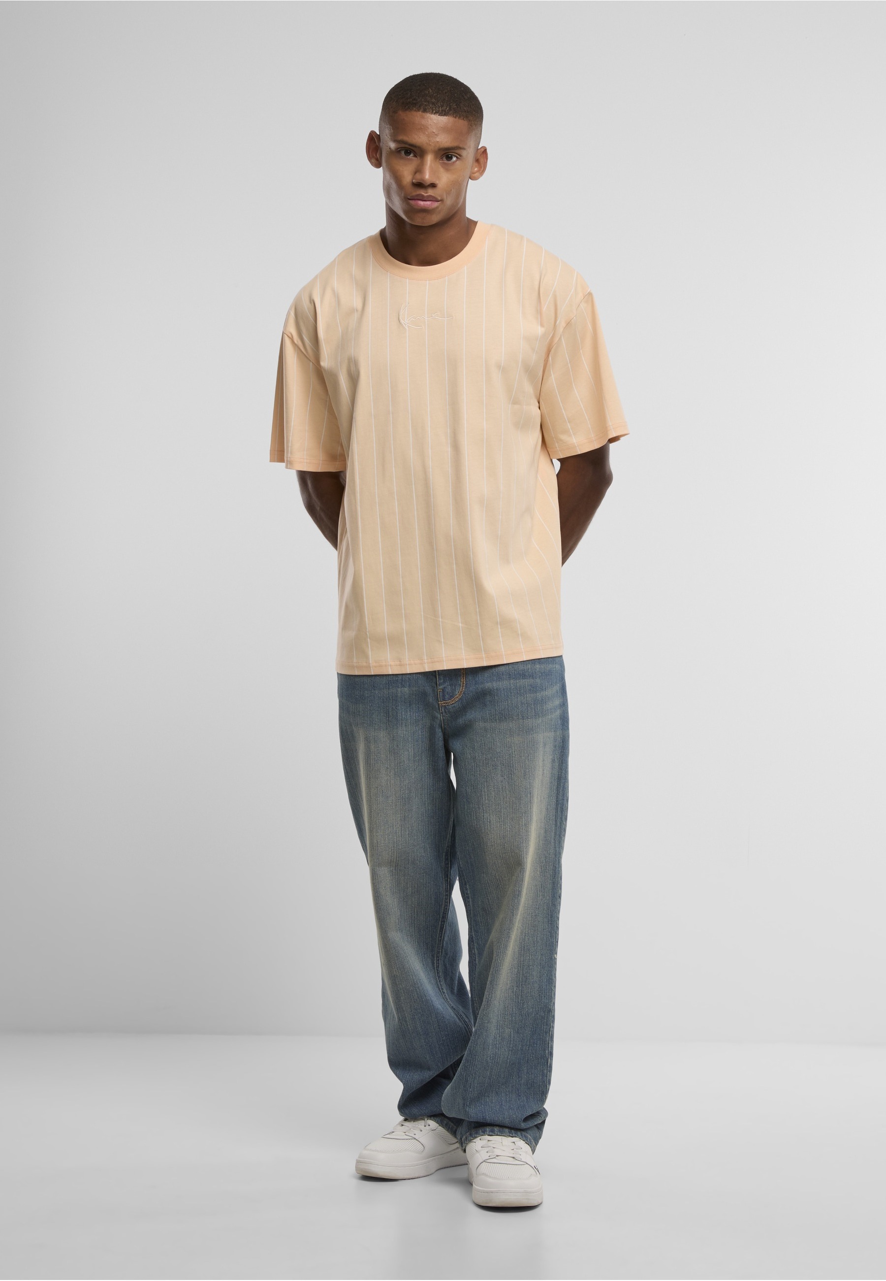 Karl Kani T-Shirt »Karl Kani Small Signature Essential Pinstripe Tee« 1