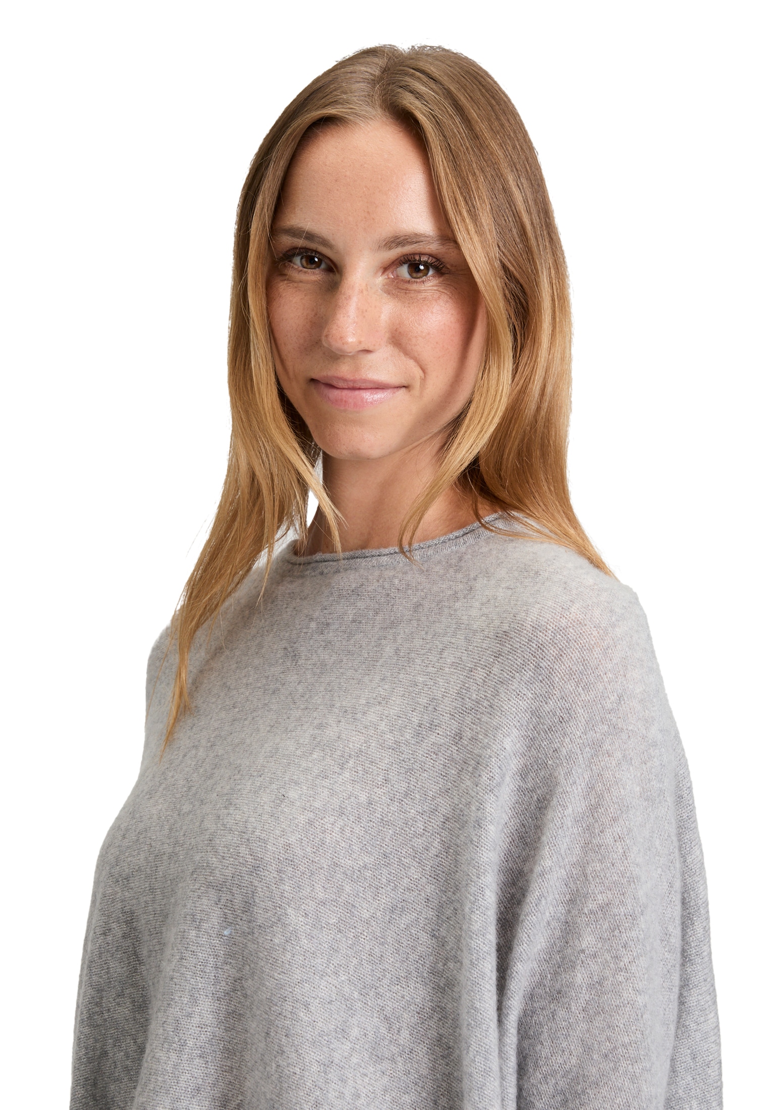 Betty Barclay Strickpullover »Betty Barclay Damen Kaschmir-Pullover mit überschnittenen Ärmeln«, (1 tlg.)