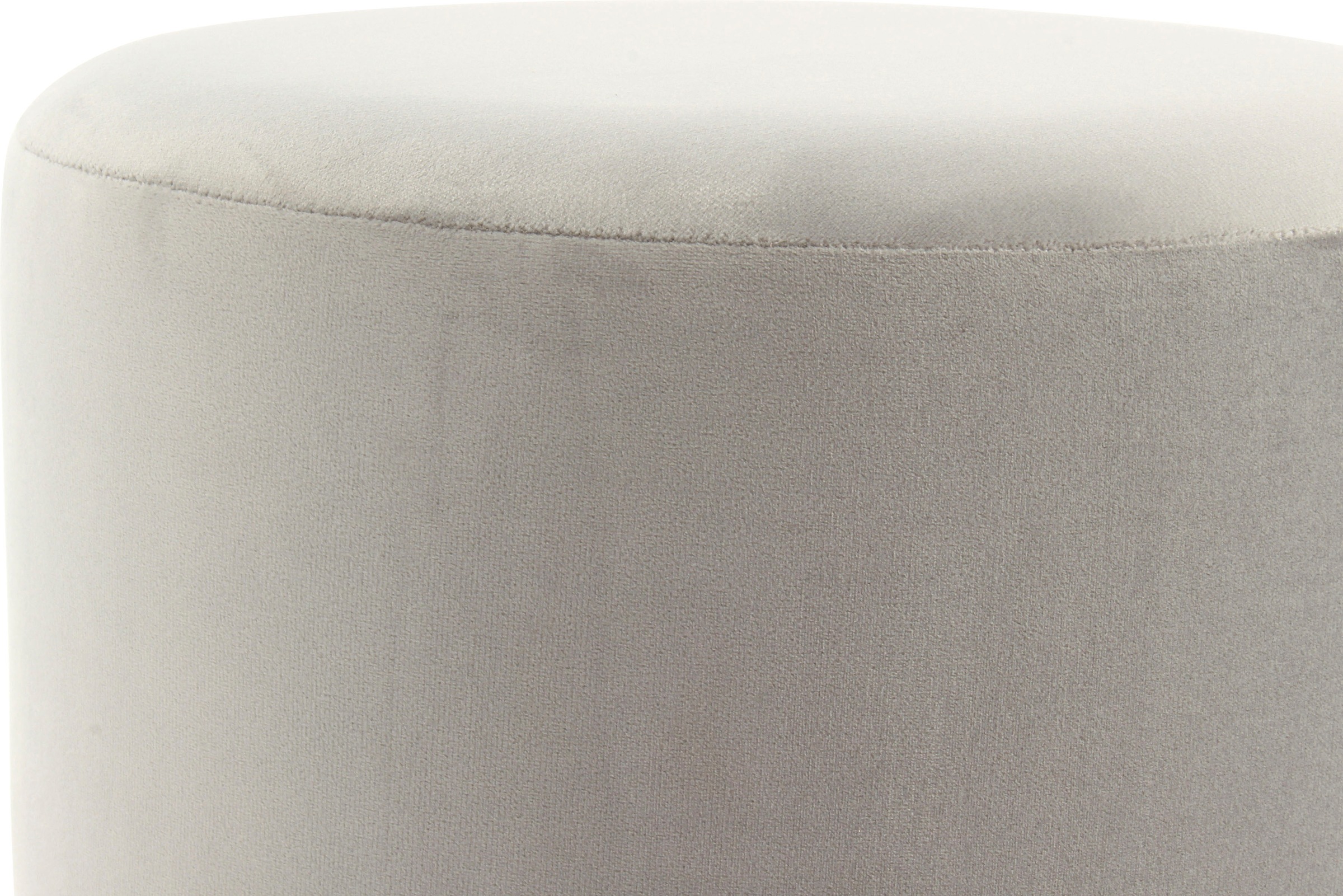 Kayoom Sitzhocker »Hocker Gipsy 825, stilvoller Sitzhocker, runde Form, stilvolles Design«, (1 St.), samtweich, platzsparend, vielfältig einsetzbar, weiche Polsterung