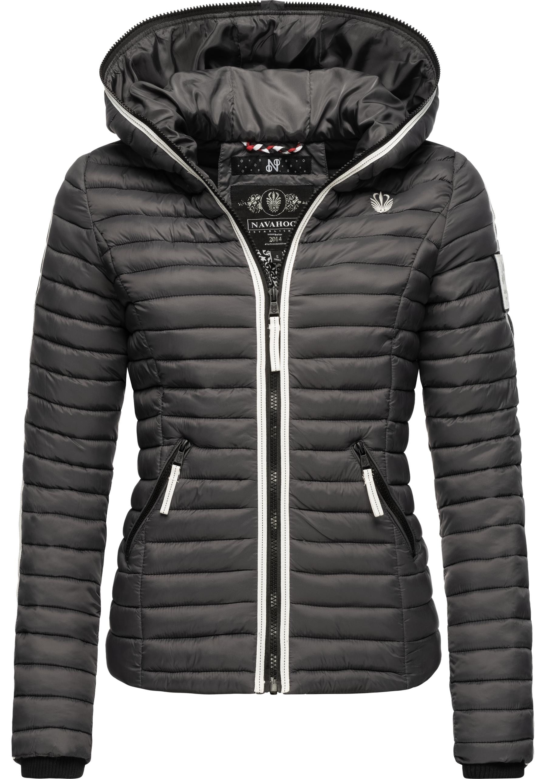 Navahoo Steppjacke "Kimuk Prc" mitKapuze leichte Übergangsjacke mit Kapuze günstig online kaufen