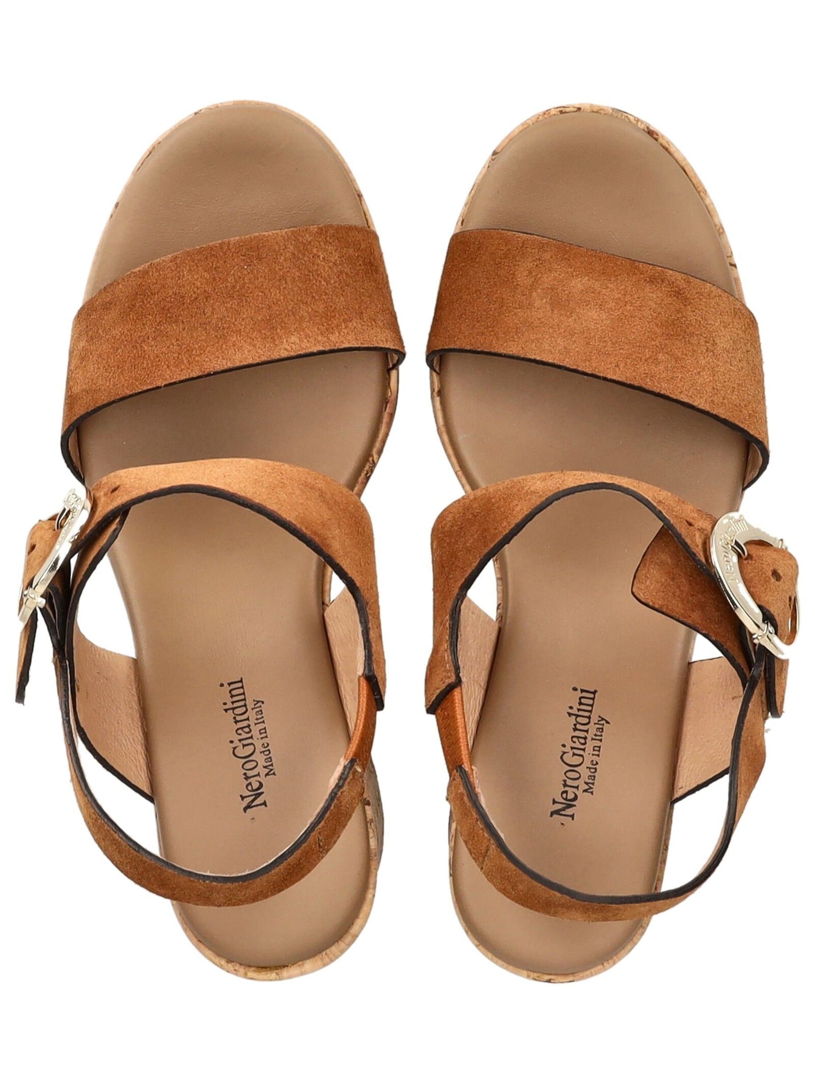 Nero Giardini High-Heel-Sandalette »Nero Giardini Sandalen Veloursleder«