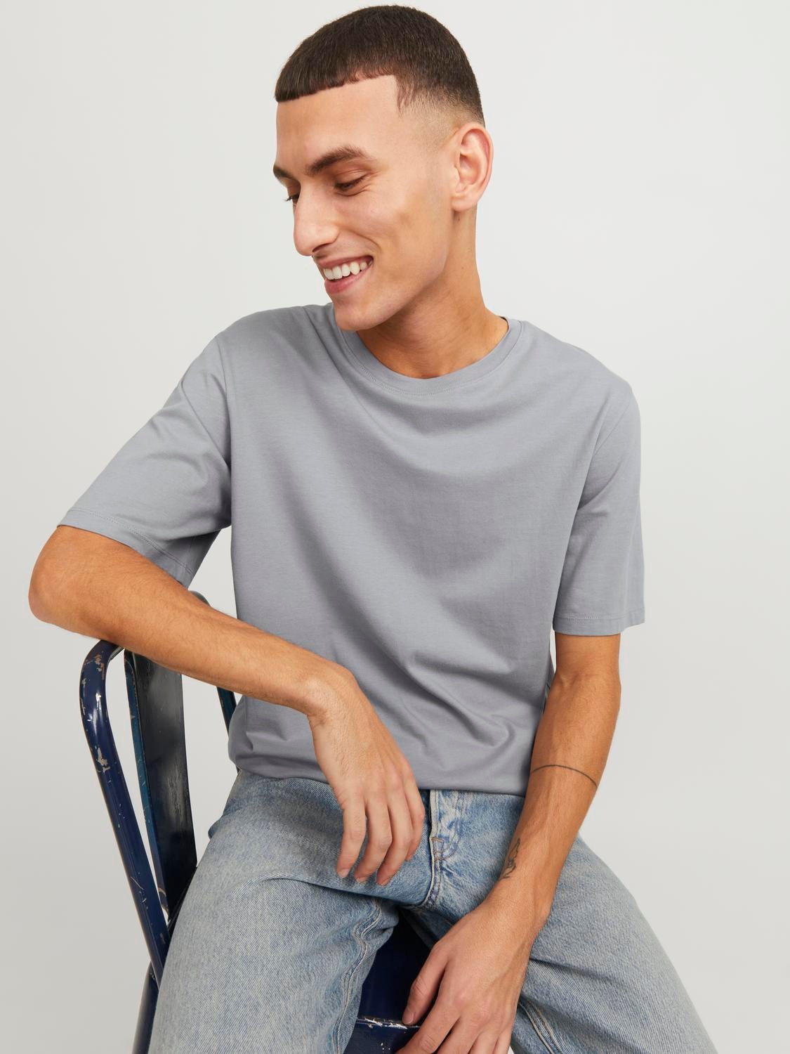 Jack & Jones Rundhalsshirt "JJEORGANIC BASIC TEE SS O-NECK NOOS" Baumwolle, günstig online kaufen