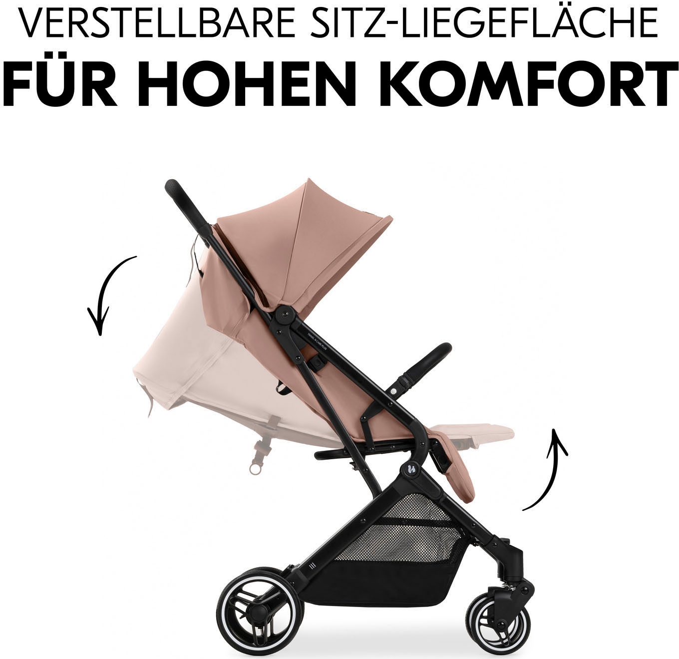 Hauck Kinder-Buggy »Travel N Care Plus Buggy, hazelnut«, 22 kg