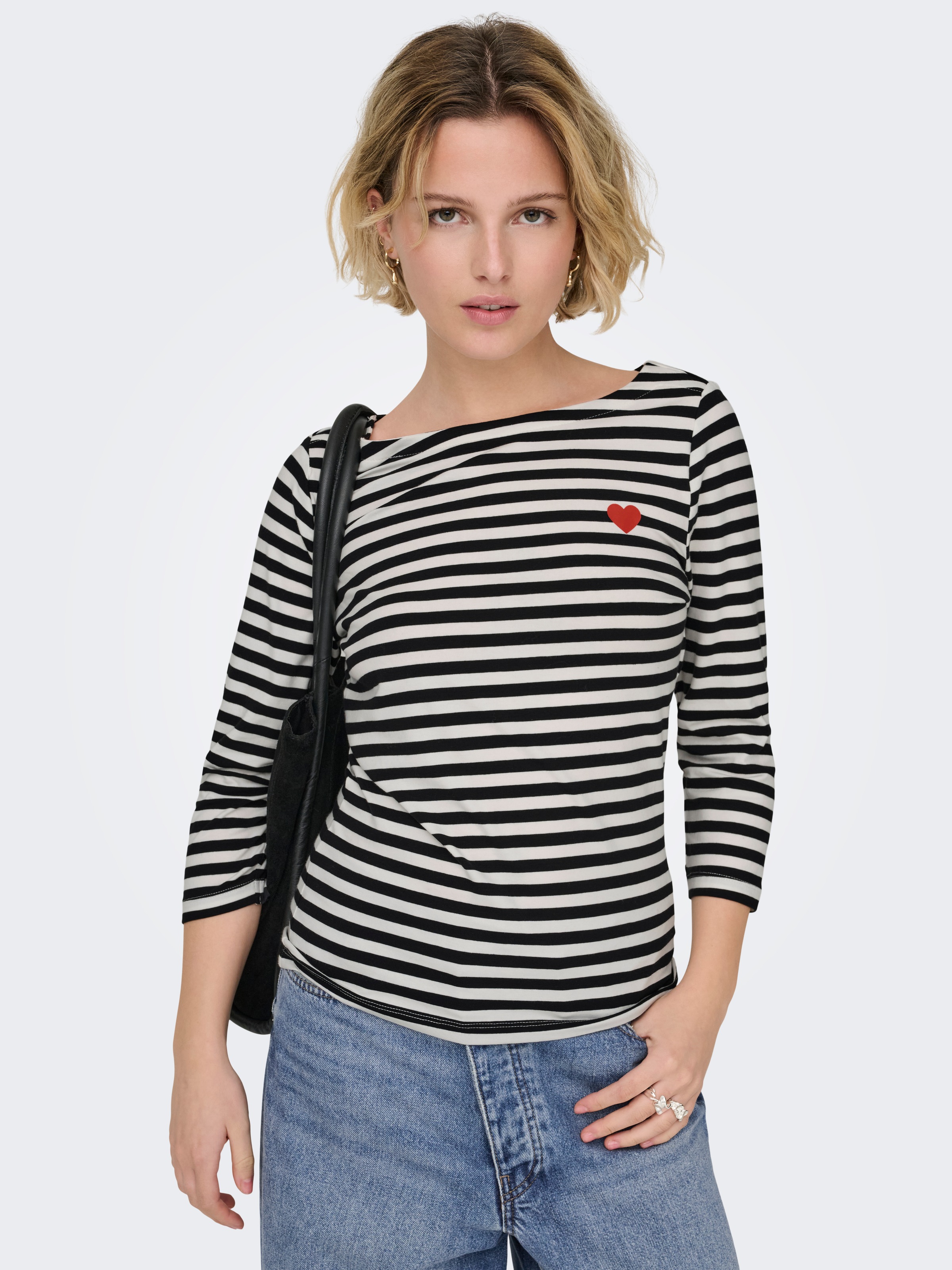 ONLY 3/4-Arm-Shirt "ONLFIFI LIFE 3/4 PRINTED TOP CS JRS" günstig online kaufen