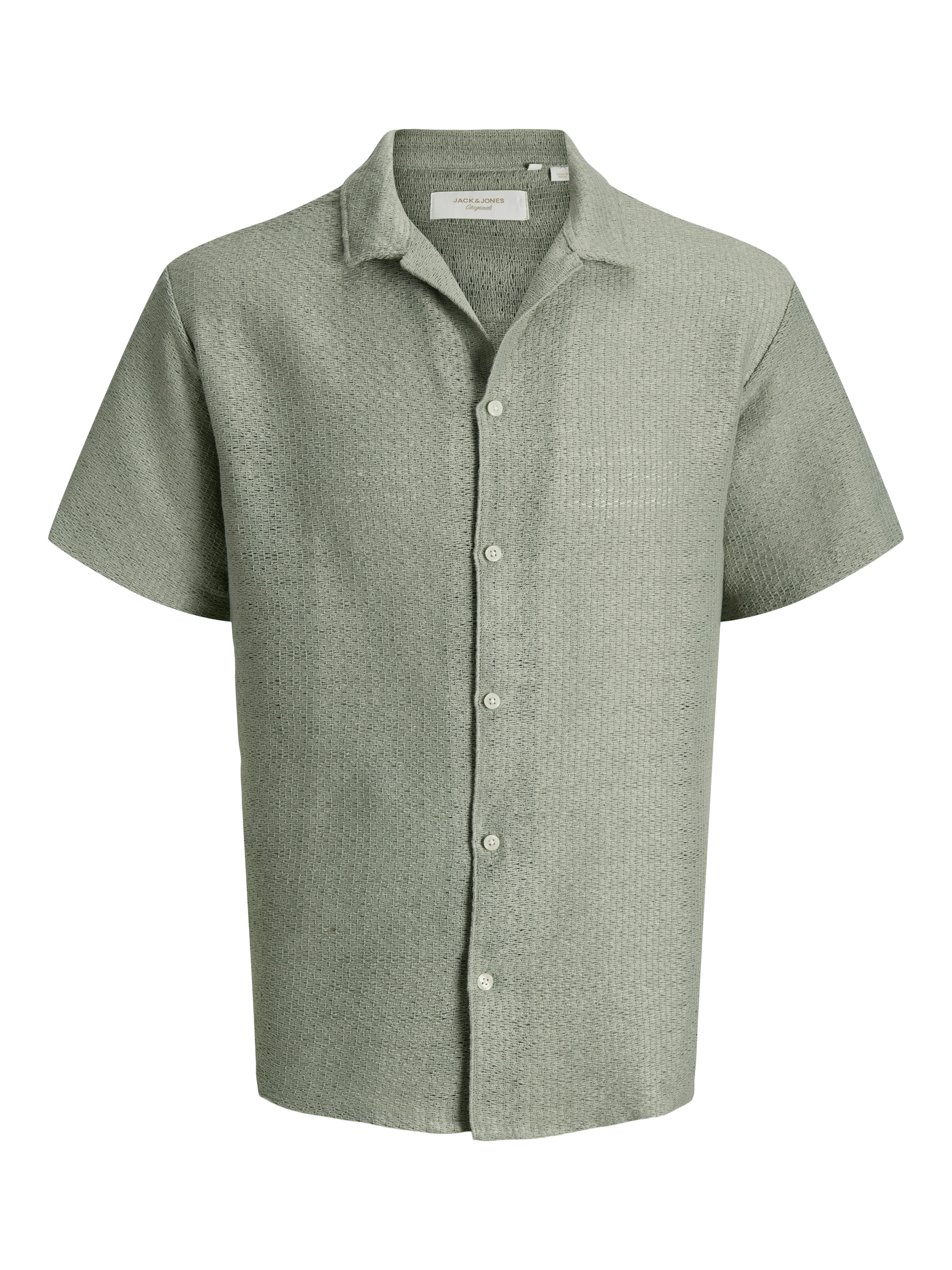 Jack & Jones Kurzarmhemd "JORMONTAUK CROCHET SHIRT SS SA26" günstig online kaufen