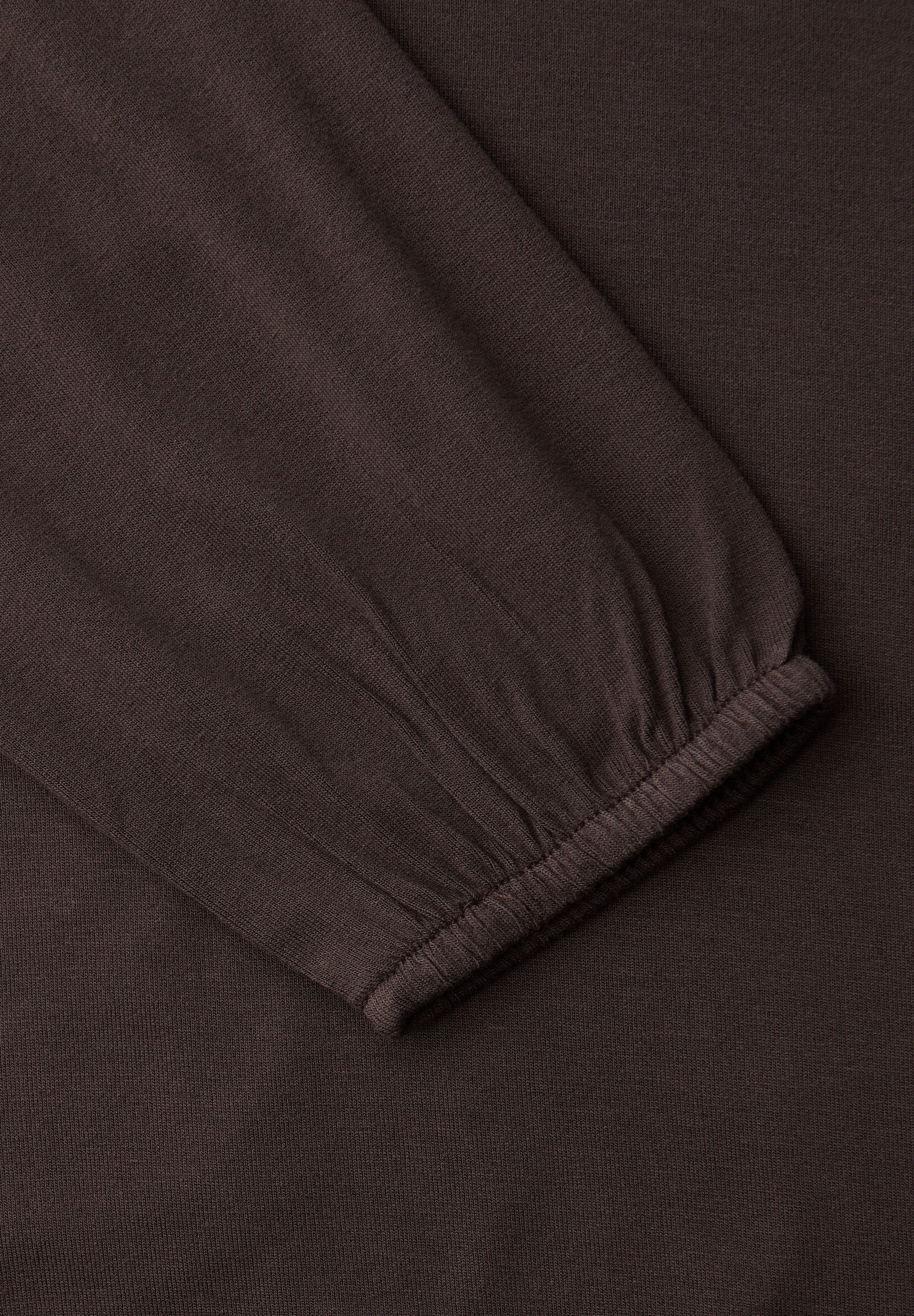 STREET ONE Langarmshirt mit abgerundetem V-Ausschnitt