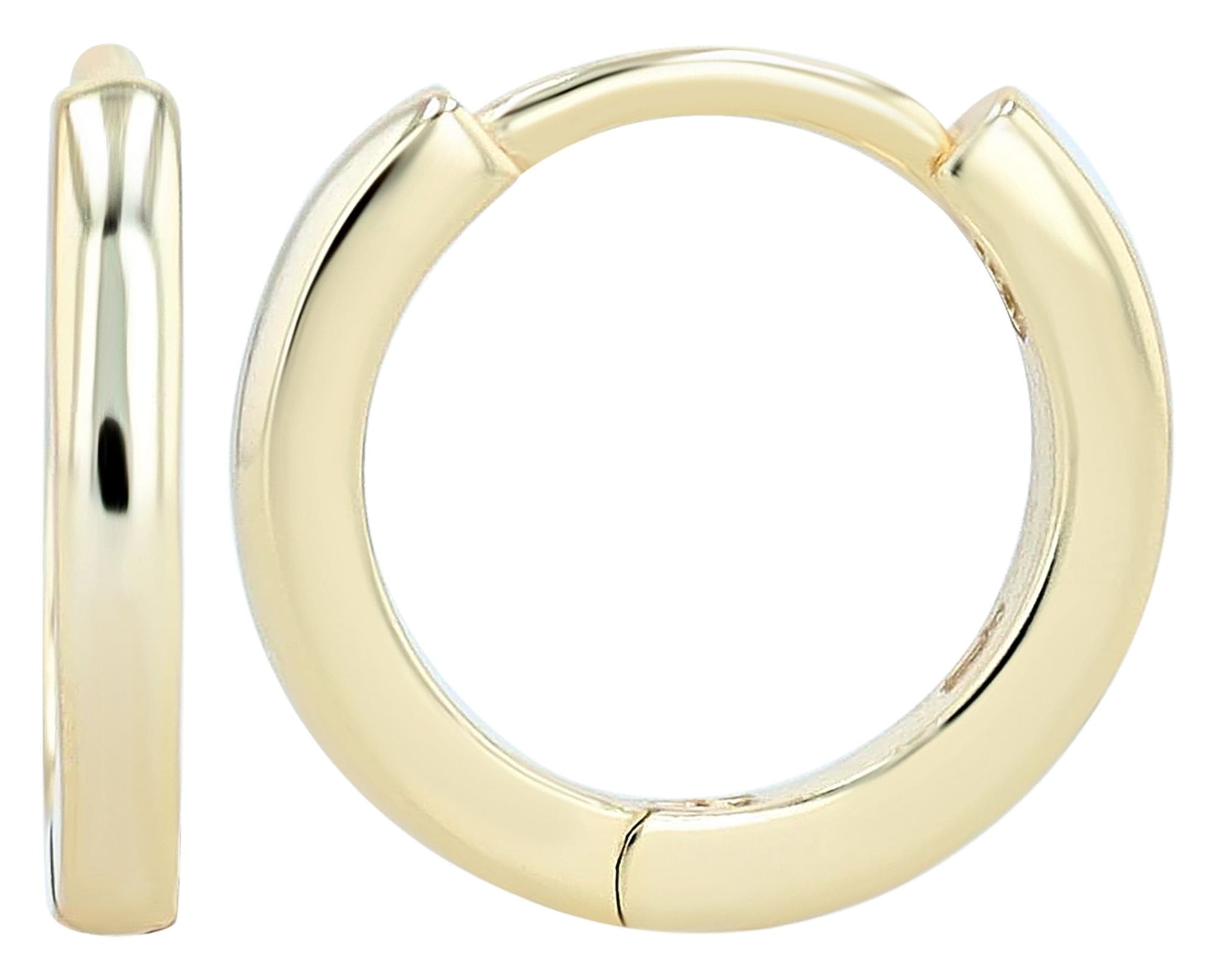 Adelia´s Klappcreolen »Damen Ohrringe – Klappcreole aus 925 Silber« Ideal als Geschenk für besondere Anlässe