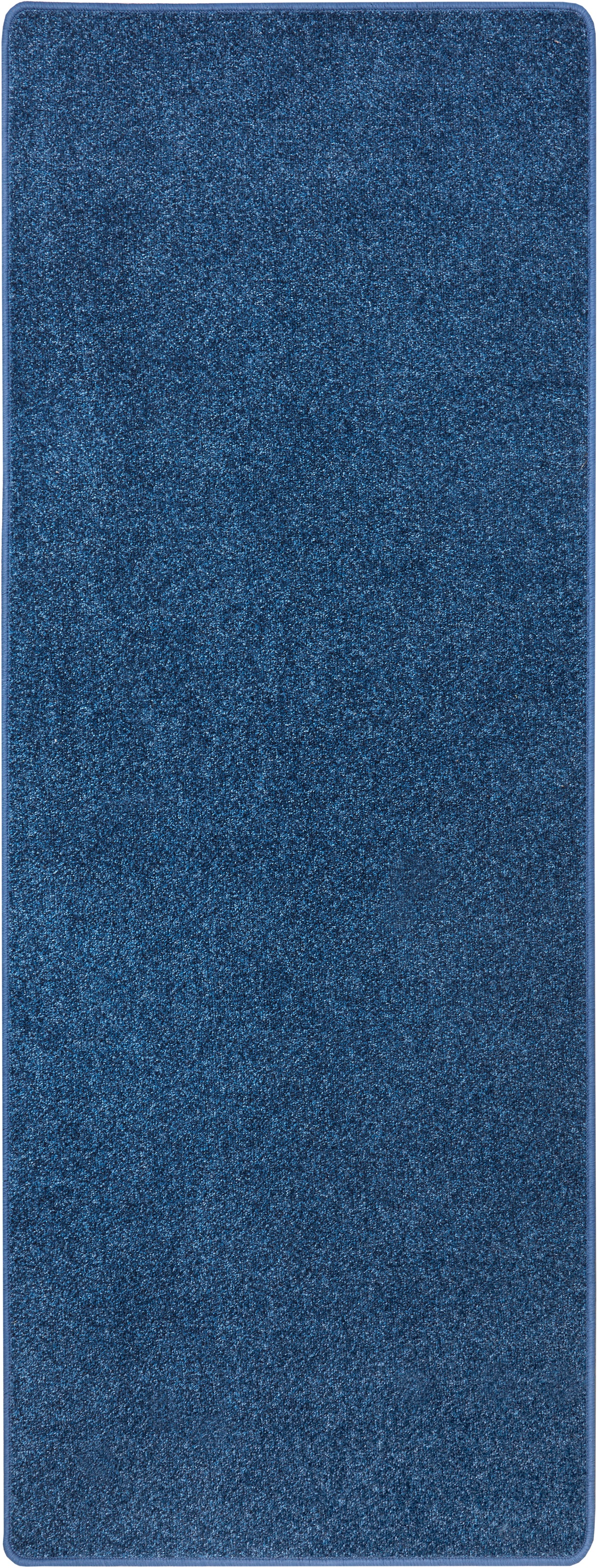 Hanse Home Exclusiv Läufer »Liberty«, rechteckig, 7 mm Höhe, Uni-Meliert, robust, kräftige Farben, rundherum farbige Kettelung