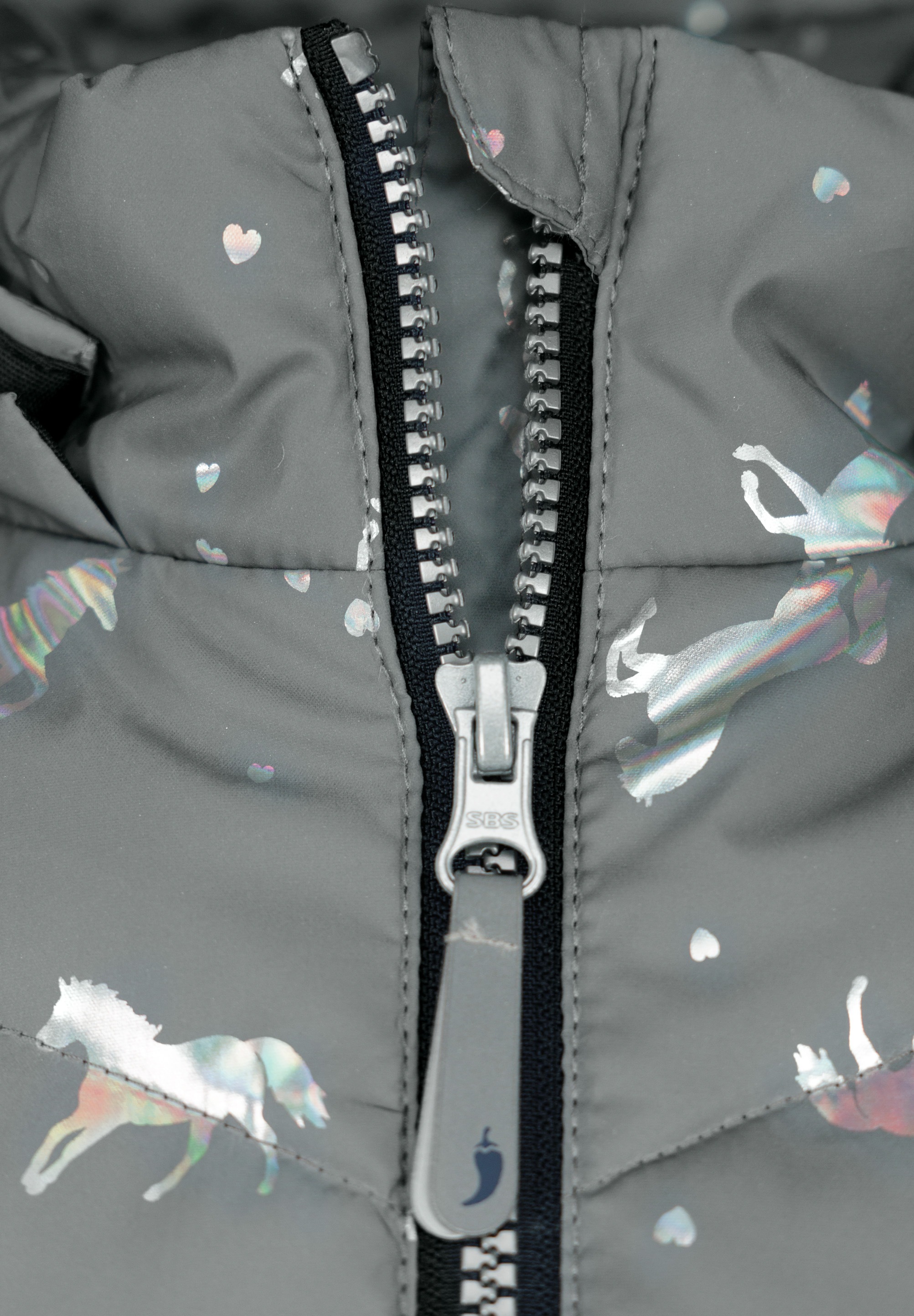 SALT AND PEPPER Steppjacke »Outdoor«, Mit tollem Pferdemuster