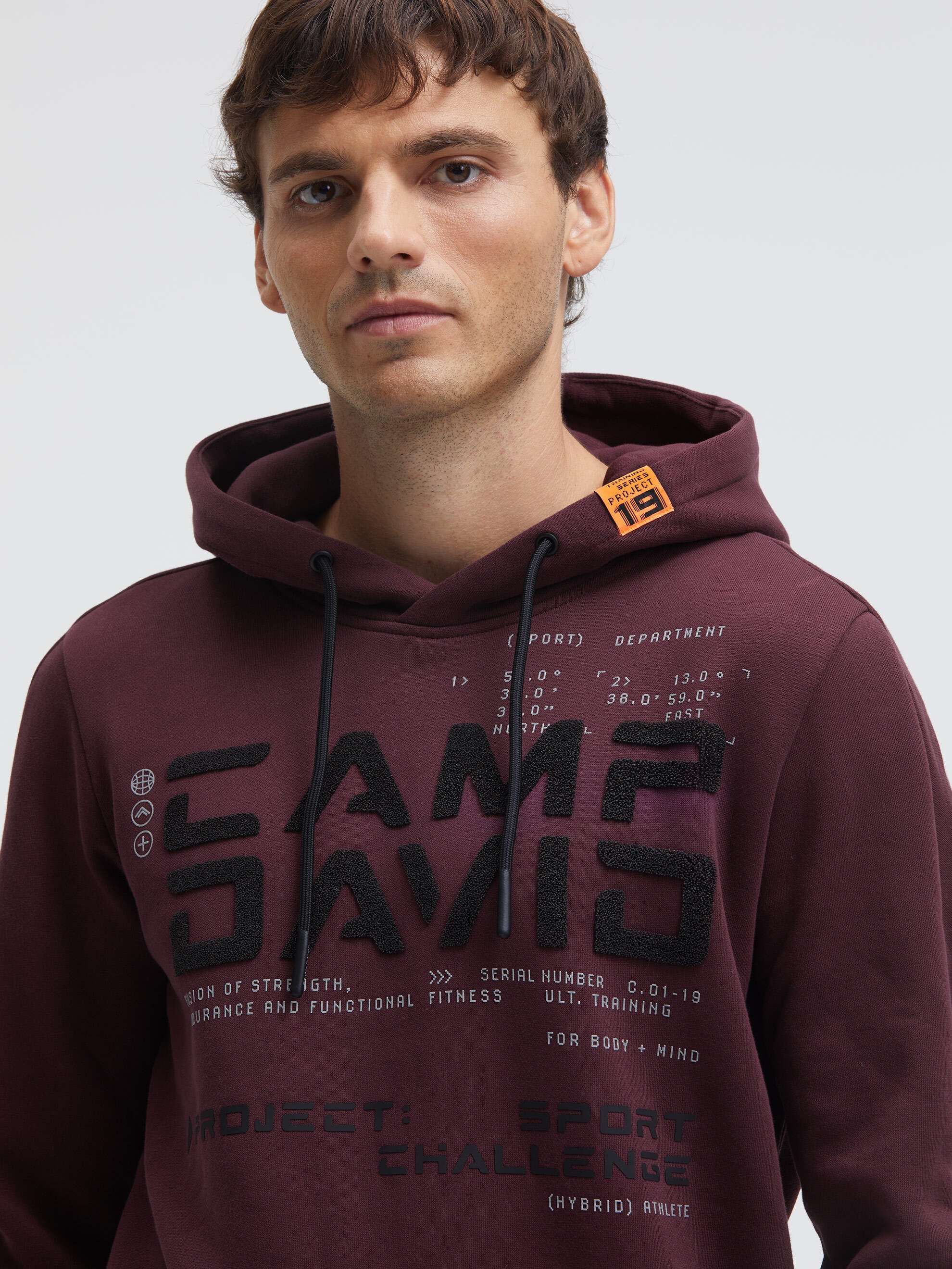 CAMP DAVID Kapuzensweatshirt , aus Baumwolle
