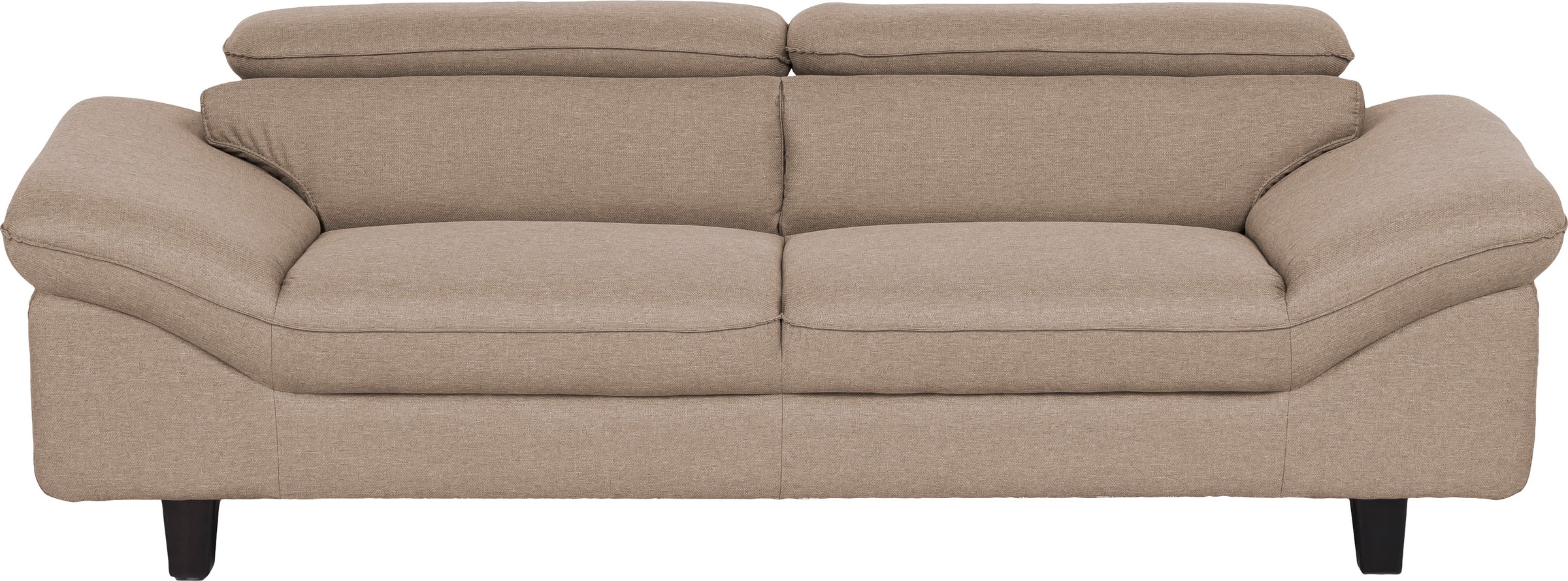Home affaire 3-Sitzer "Pilot", Big-Sofa mit Kopfteilverstellung günstig online kaufen