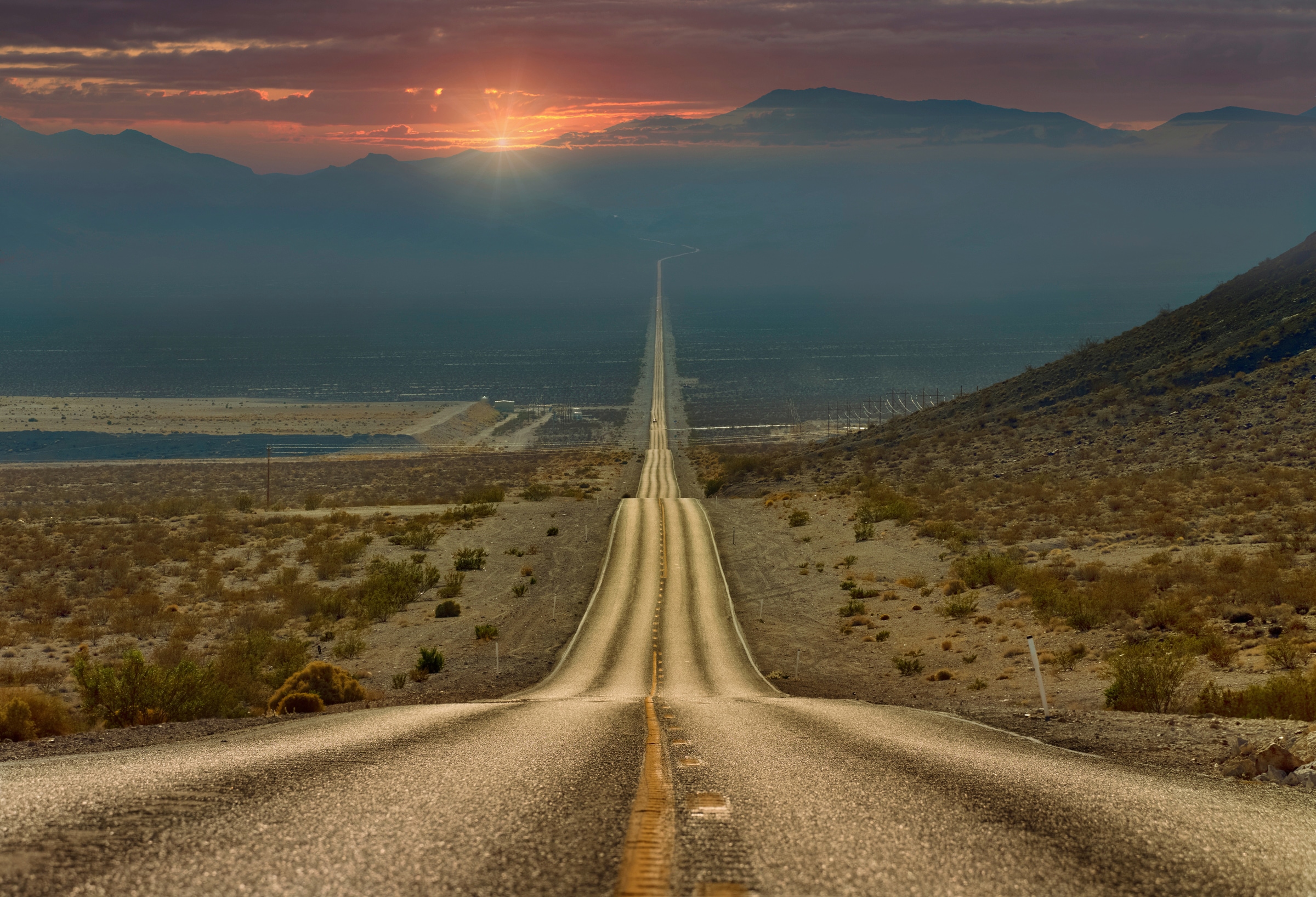 Papermoon Fototapete "Photo-Art GENNADY SHATOV, HIGWAY" günstig online kaufen