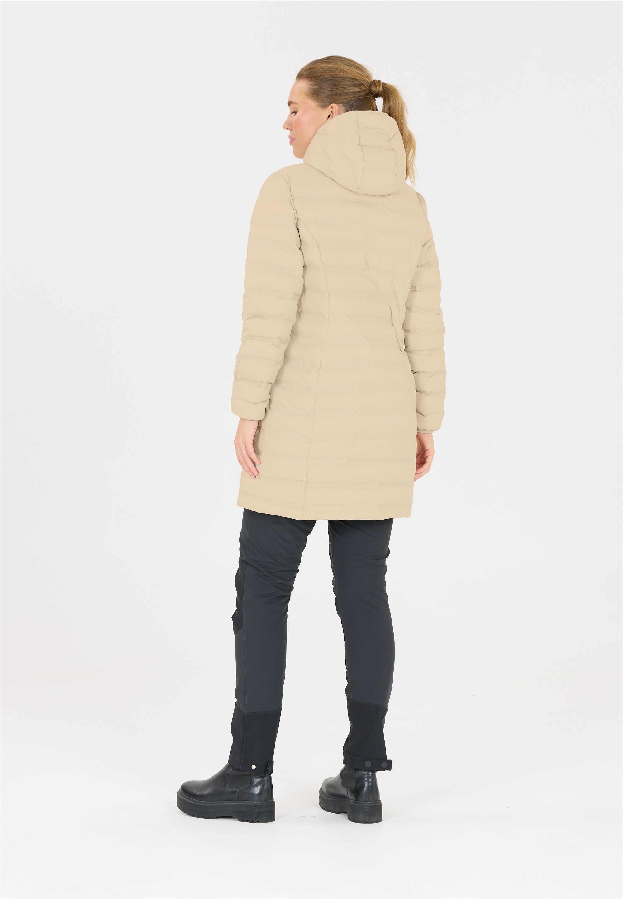 Laufjacke WHISTLER "Froze", Damen, Gr. 42, beige, 100% Polyester, kariert, unifarben, normal, ohne Ausschnitt, Jacken, aus atmungsaktivem Material 3